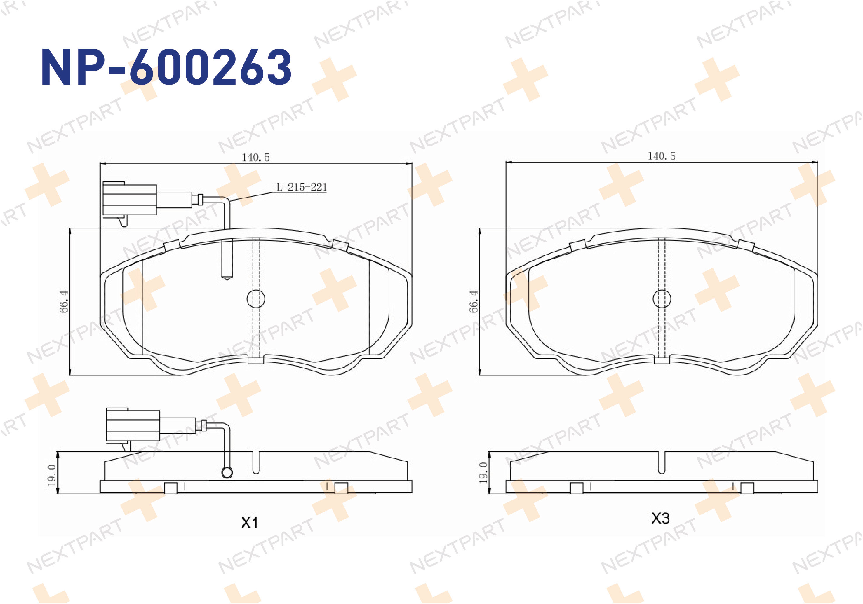 FREN BALATASI ON 14Q BOXER I (1994>2002) BOXER II (2002>2006) JUMPER I (1994>2002) JUMPER II (2002>2005) DUCATO (1994>2002) DUCATO (2002>2006) ORTA MODEL KUCUK TIP JUMPER - OEM: 9949482 4252 43 | Alt: FVR1478 BBP1736