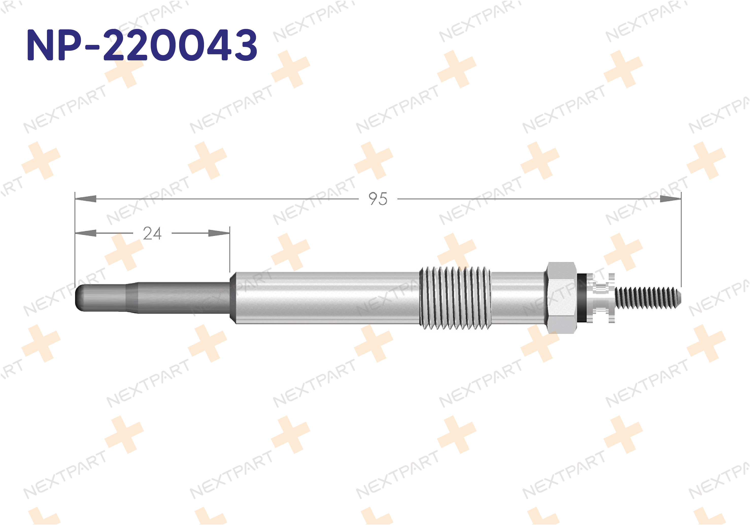KIZDIRMA BUJISI CONNECT 1.8 TDCI CONNECT - OEM: 401442705898 1079401 | Alt: 0 250 202 131 GLP024