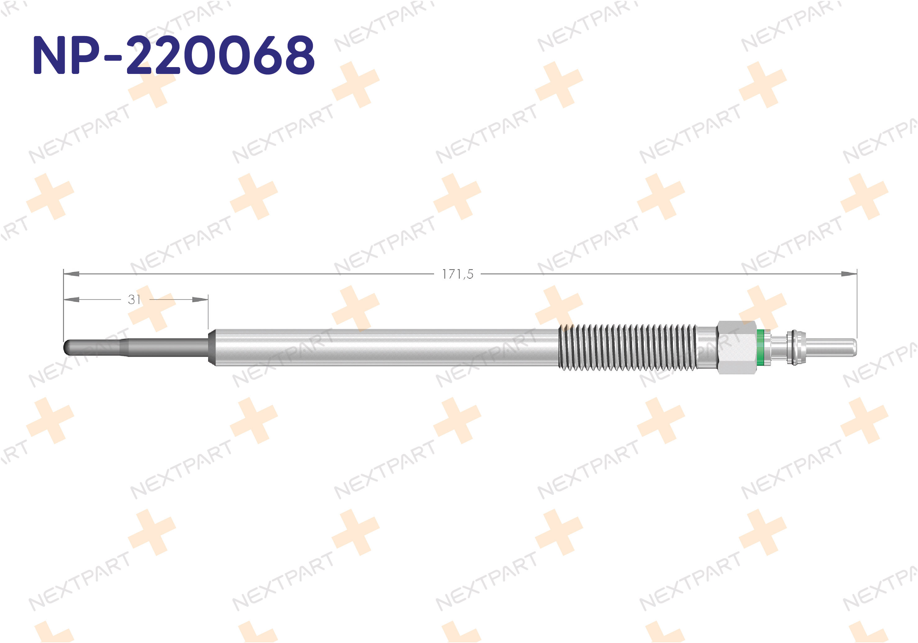 KIZDIRMA BUJISI L200 2.5D 2005-2015 - OEM: 406042625197 1820A020 | Alt: 0 250 523 002 CH914