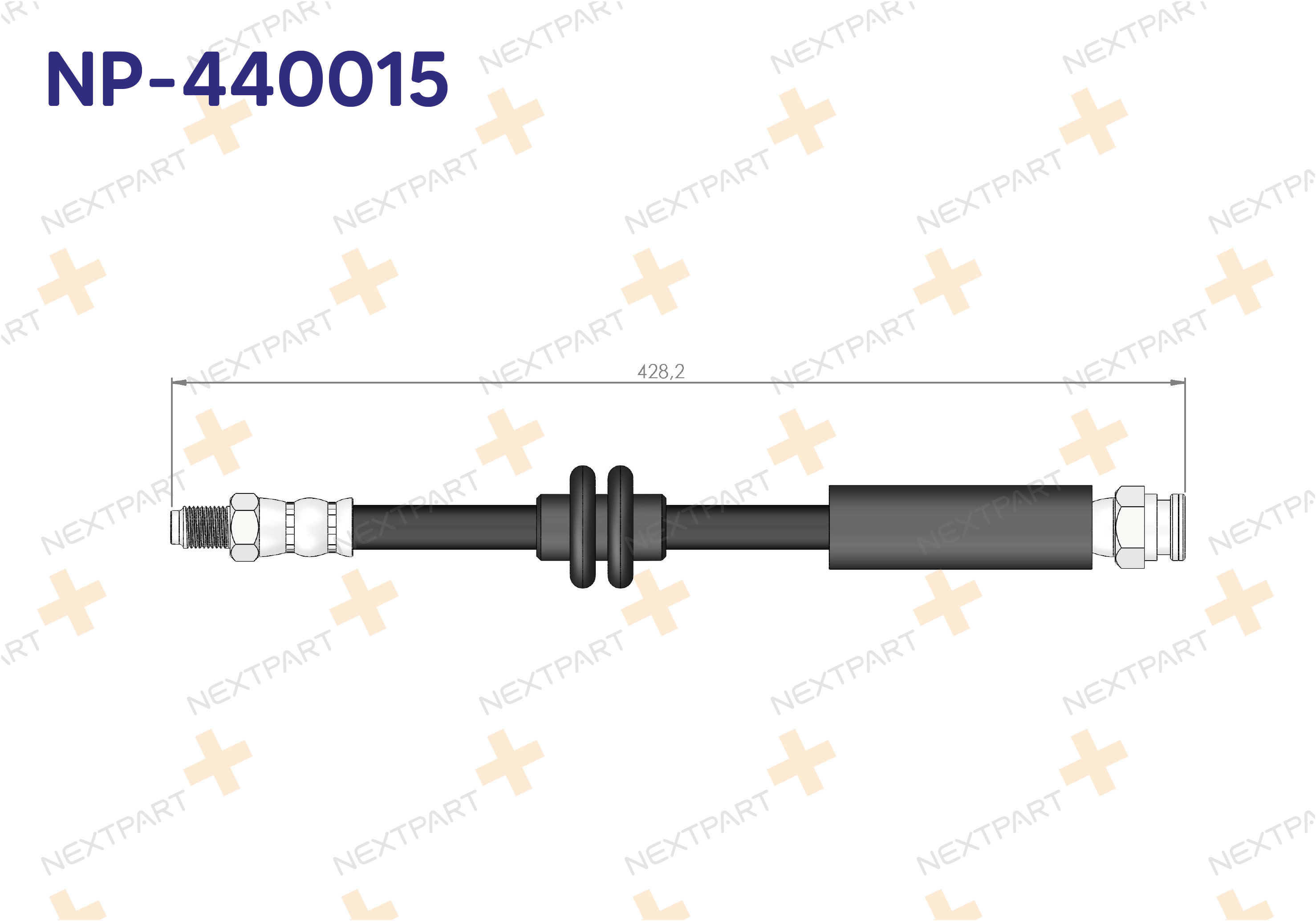 FREN HORTUMU ON DOBLO 2010- - OEM: 51814431 51941550 | Alt: 51941550 52033883
