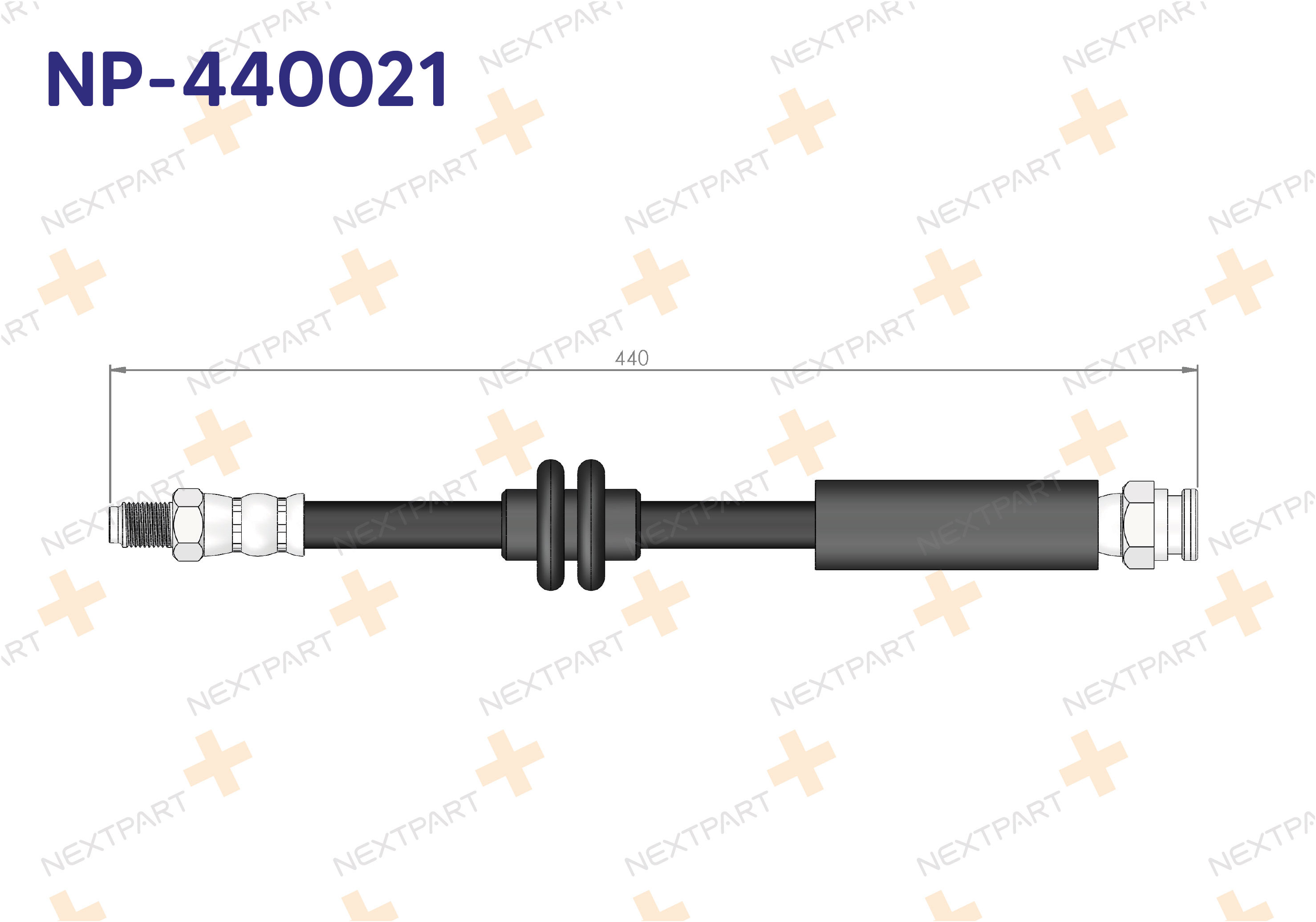 FREN HORTUMU ARKA DUCATO III BOXER III JUMPER III 2006-2014 JUMPER - OEM: 51725096 1367814080 | Alt: 1367814080 4806.G7