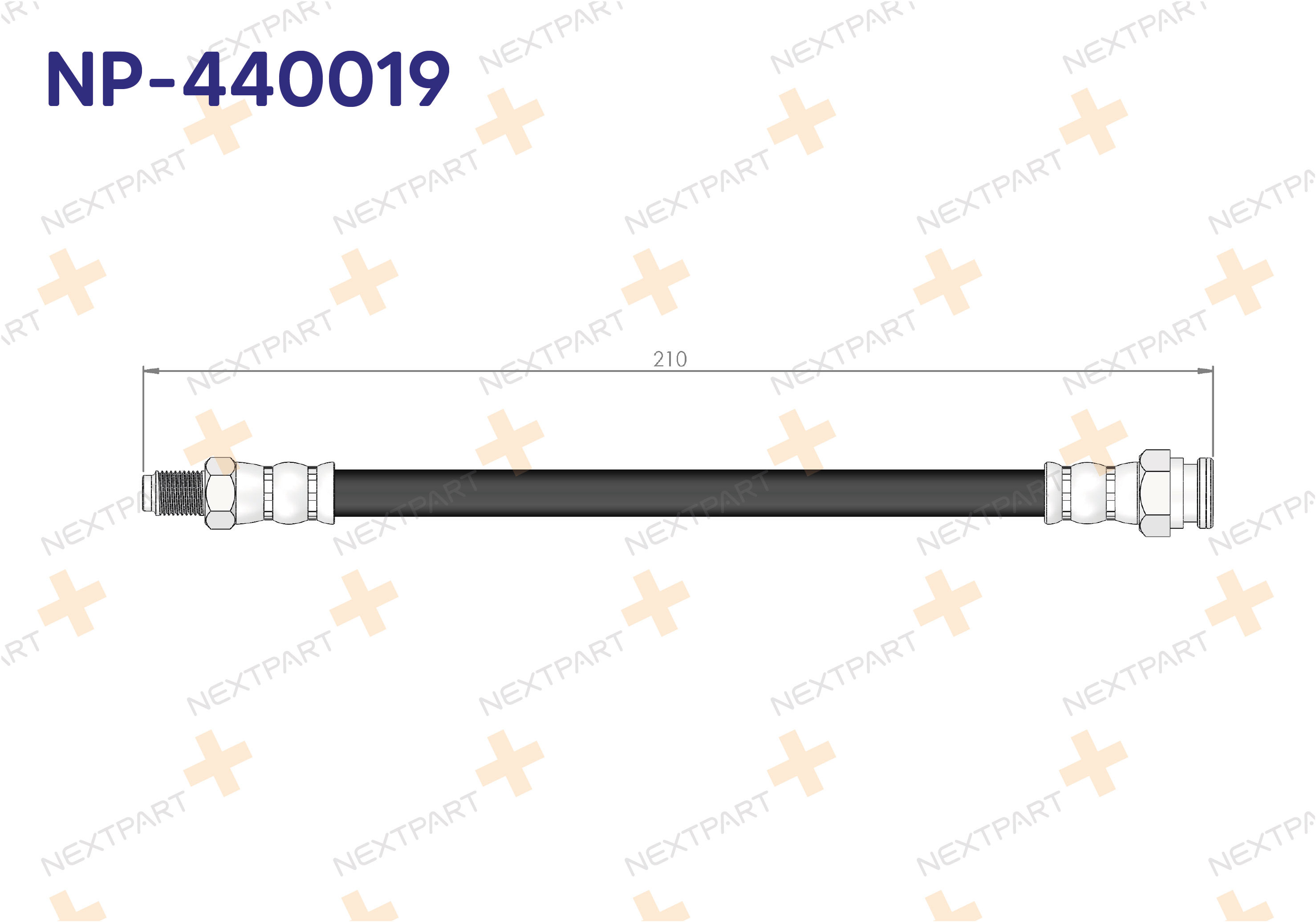 FREN HORTUMU ARKA DIS EGEA 2015- - OEM: 51983980 401387259788 | Alt: 00 1770 901 124 89-124-0