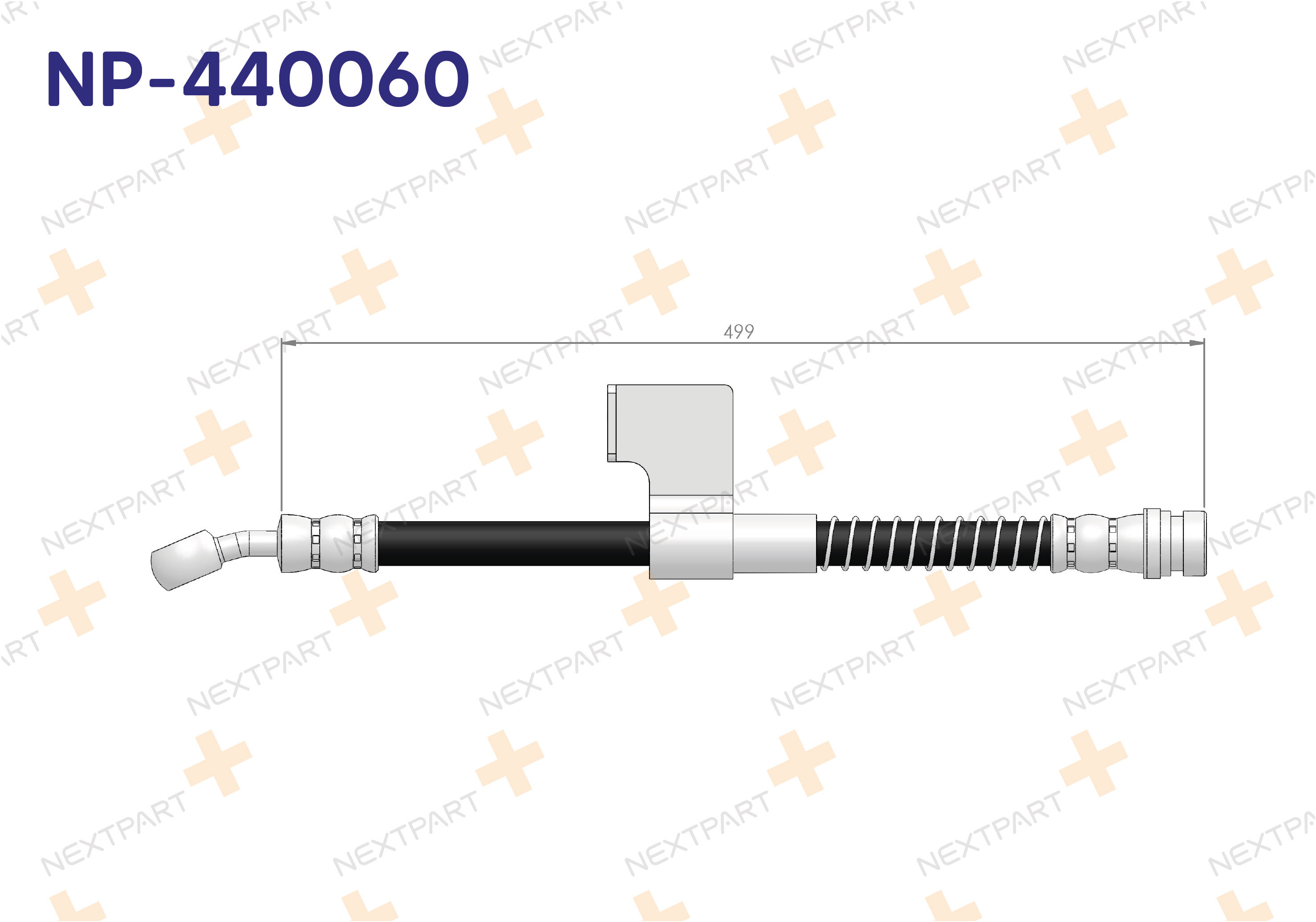 FREN HORTUMU ON SOL ACCENT 2000-2005 - OEM: 332293818687 58731-1A000 | Alt: SL 5921 24529804853