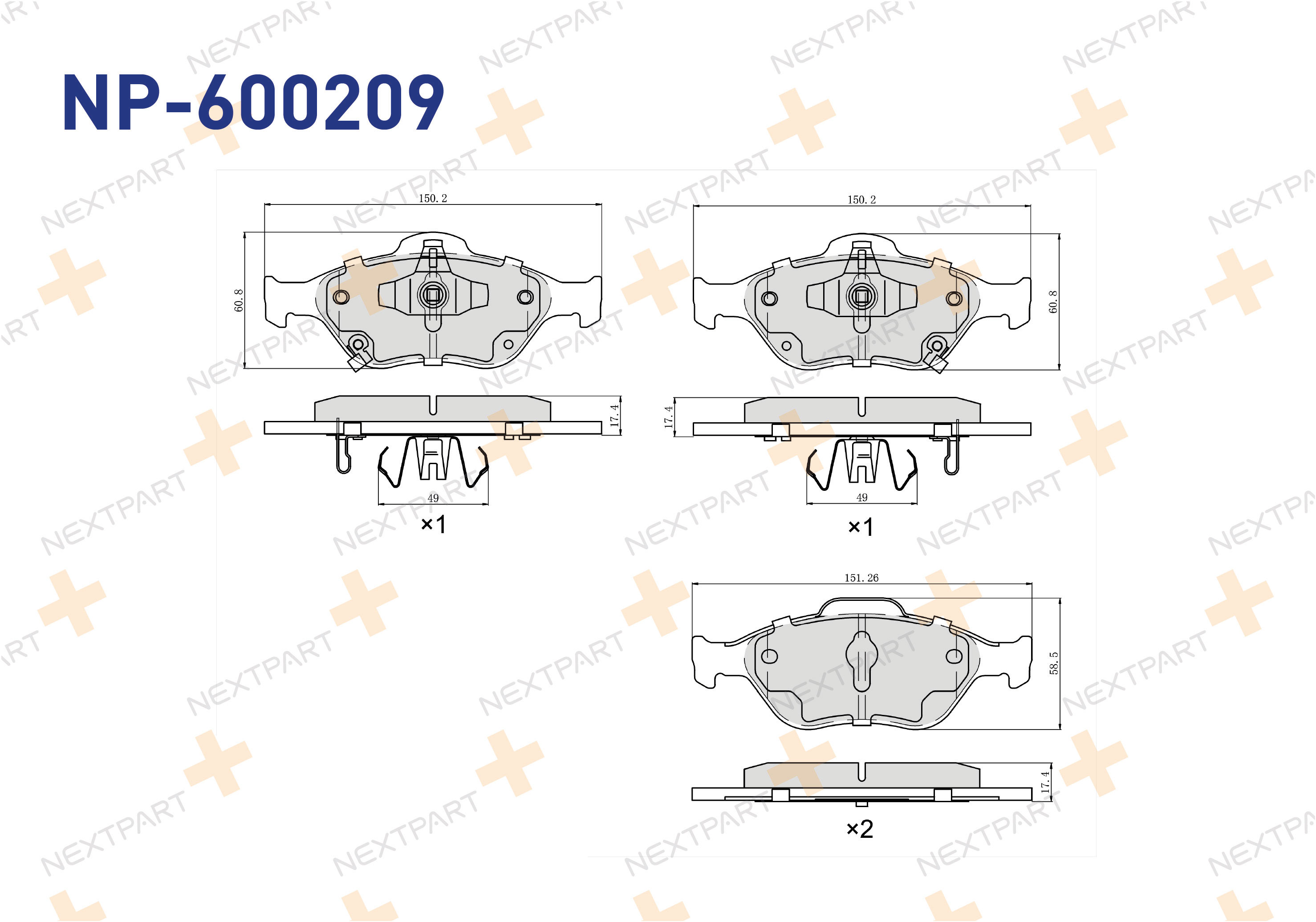 FREN BALATASI ON VERSO S (2010>) YARIS (2005>2010) YARIS (2010>2016) CHARDE (2011>) IKAZ SACLI YARIS - OEM: 04465-YZZDS 04465-0D050-000 | Alt: 2134928 FDB1890