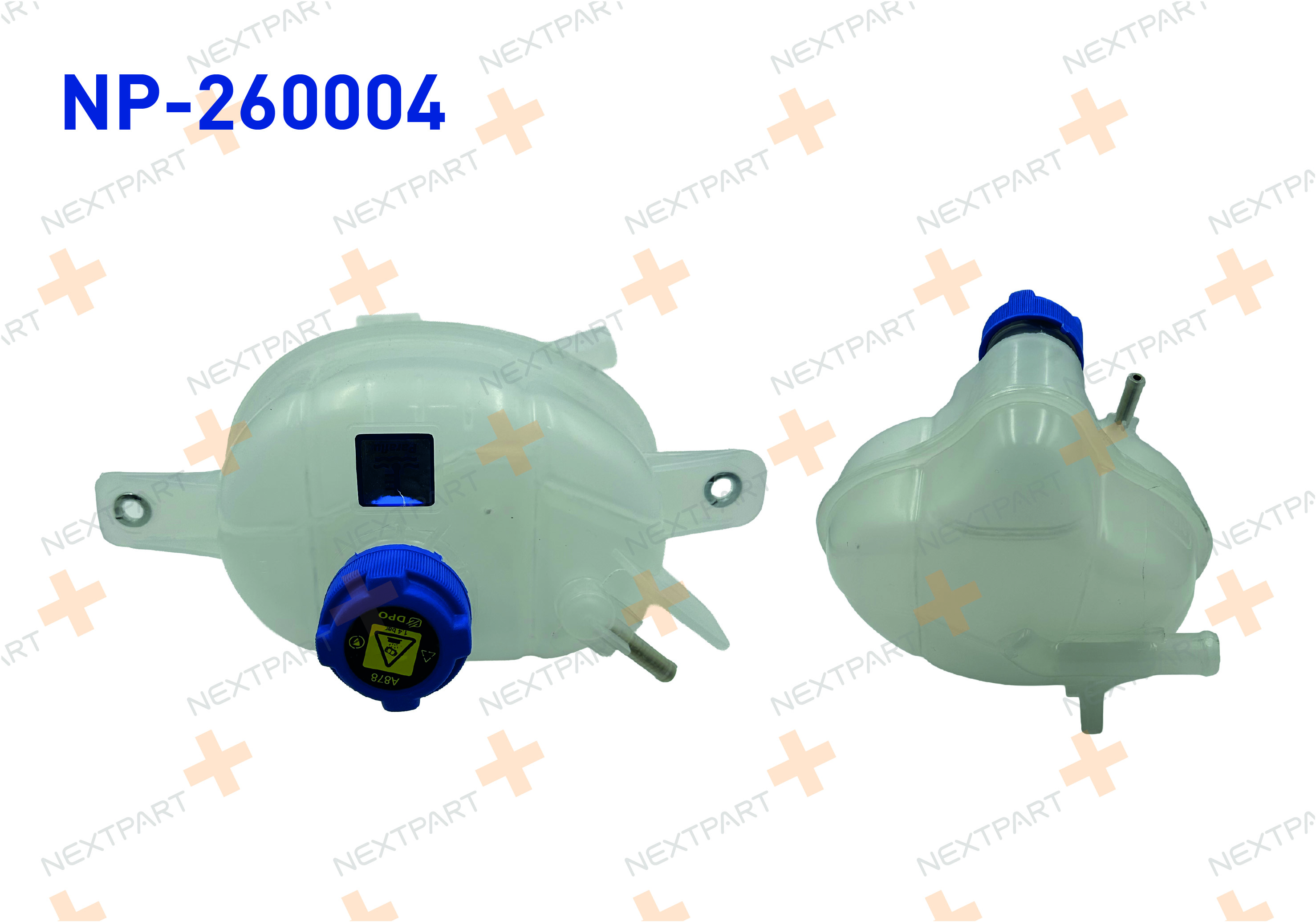 RADYATOR YEDEK SU DEPOSU KAPAKLI METAL BORULU FIORINO BIPPER NEMO NEMO BIPPER - OEM: 52063538 51780710 | Alt: 51780710 1323.CT