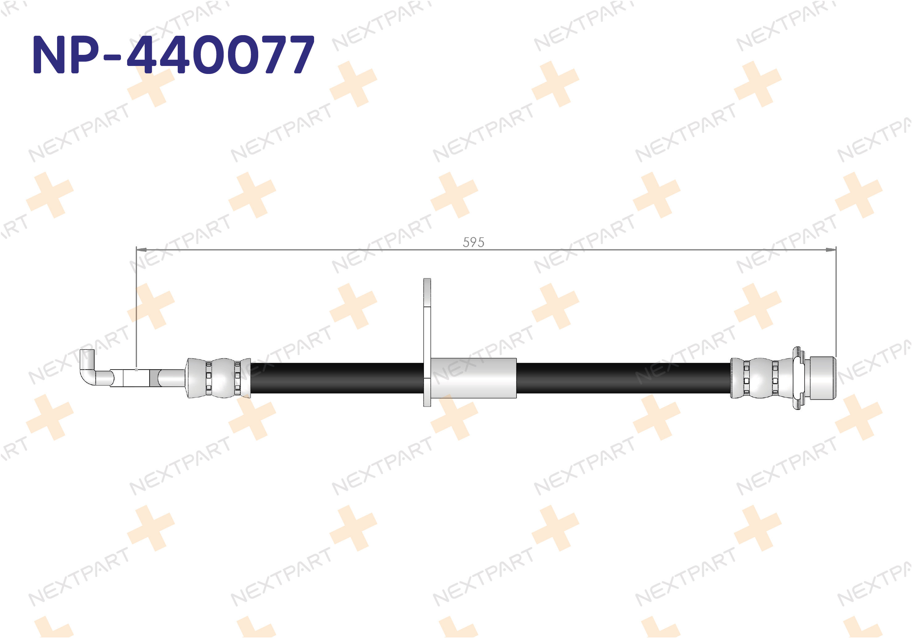 FREN HORTUMU ON SAG COROLLA VVT 2002-2007 COROLLA - OEM: 90947-02C47 | Alt: 90947-02C47