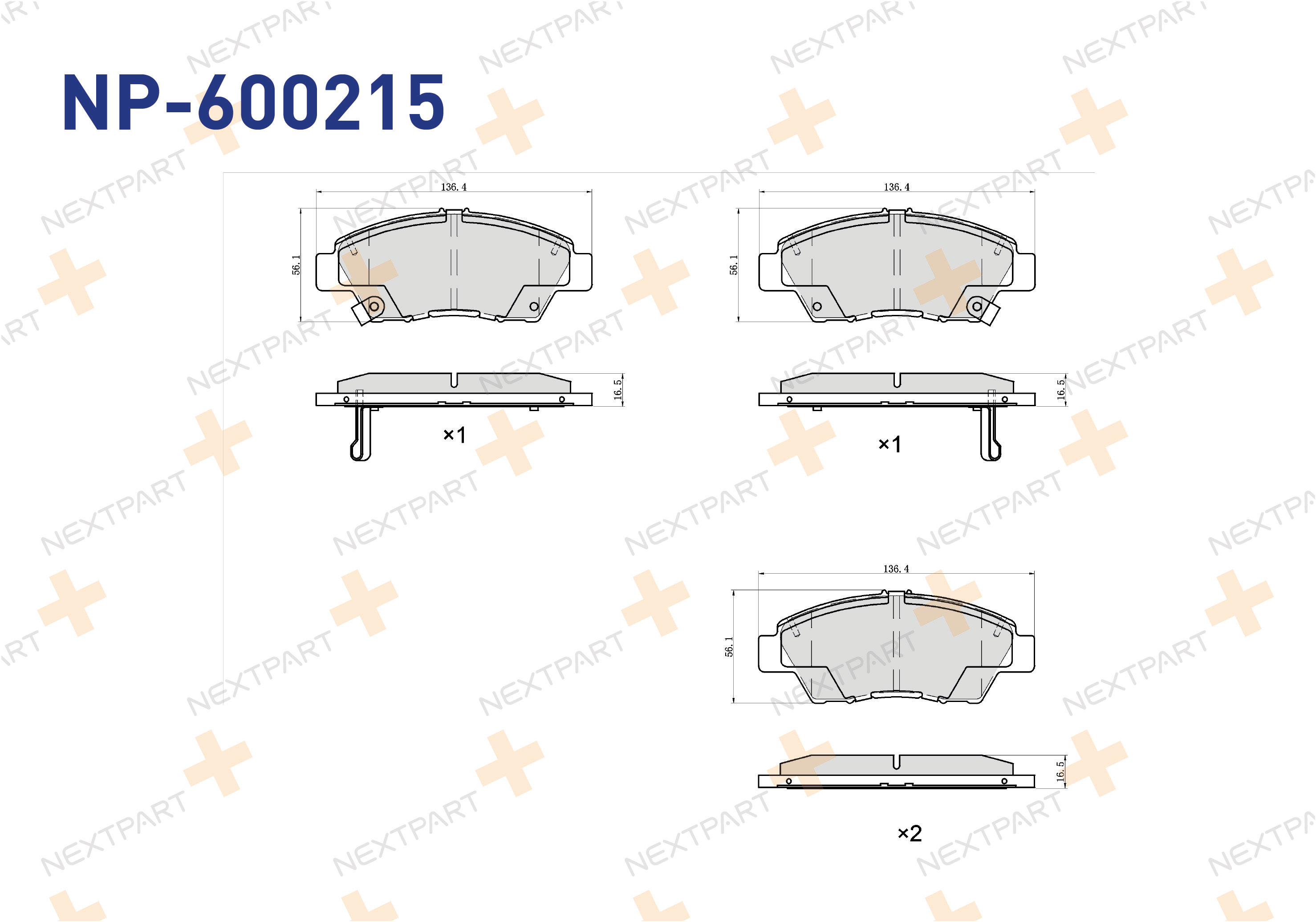FREN BALATASI ON CITY (2002>) CR-Z (2010>) INSIGHT (2009>) JAZZ III (2008>2013) JAZZ IV (2013>) 1.3 HYBRID JAZZ - OEM: 45022TZAJ00 45022-TF0-G01 | Alt: 21358.02 0 986 AB2 508