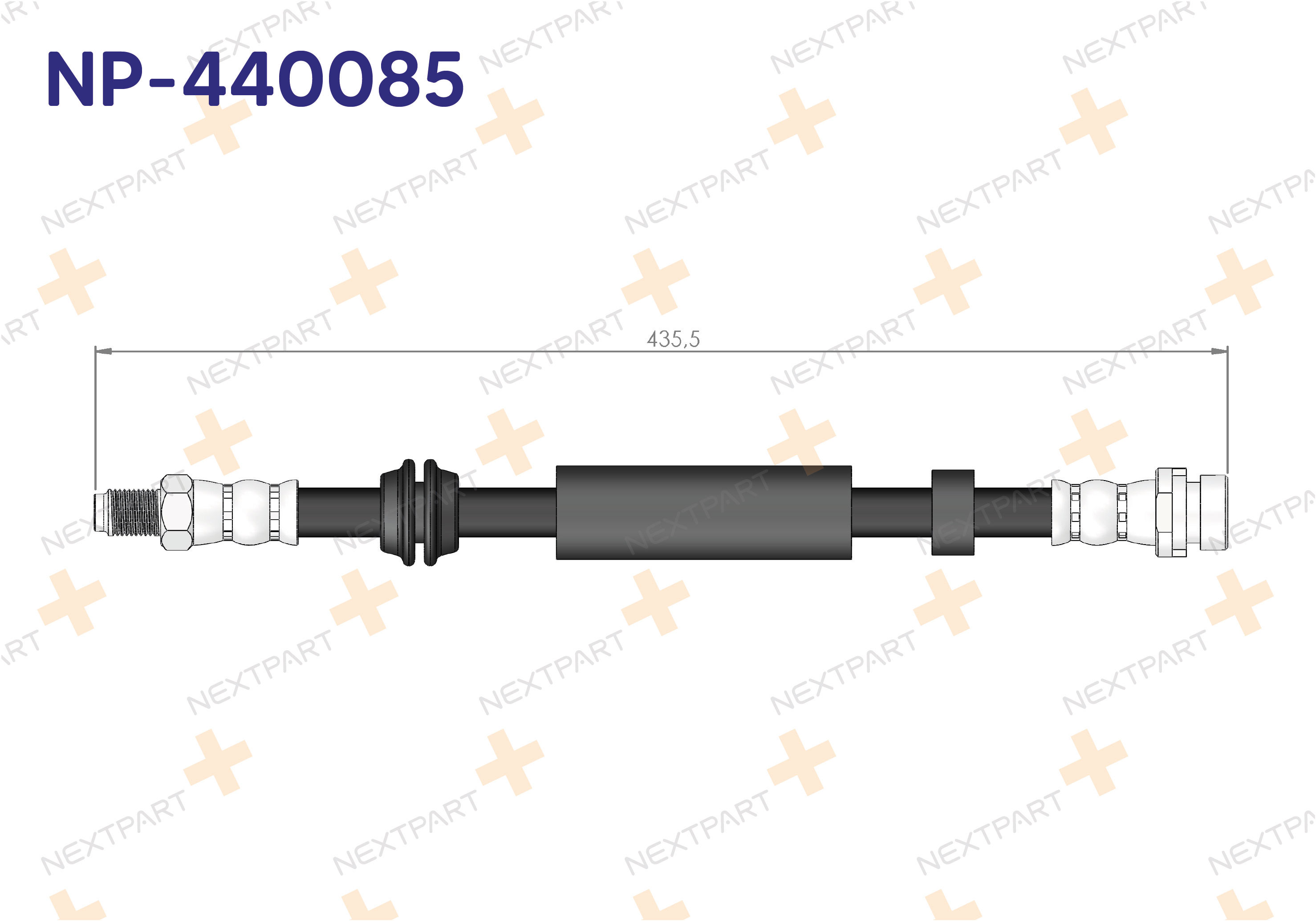 FREN HORTUMU ARKA KAMPANA FOCUS 1994-2004 FOCUS - OEM: 98AG2282DA 98AG2282DC | Alt: 98AG2282DC 1124059