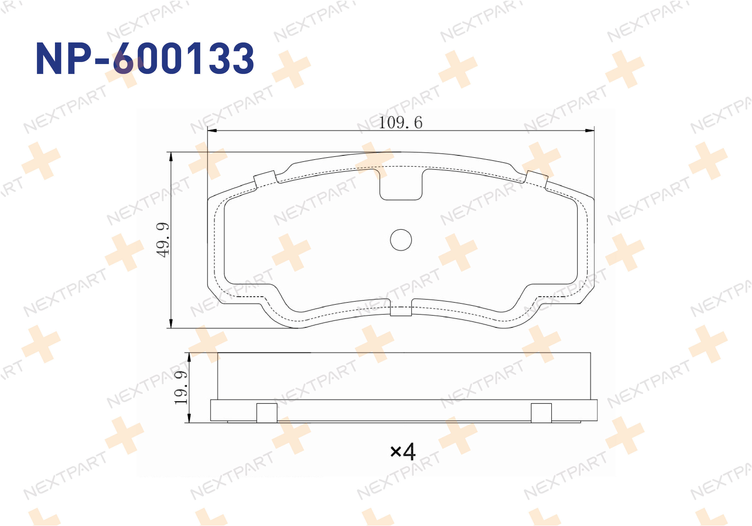 FREN BALATASI ARKA BOXER I (1994>2002) BOXER II (2002>2006) JUMPER I (1994>2002) JUMPER II (2002>2005) DUCATO (1994>2002) DUCATO (2002>2006) ORTA MODEL UZUN KASA JUMPER - OEM: 4252 47 4254 68 | Alt: 37333 AC603281D