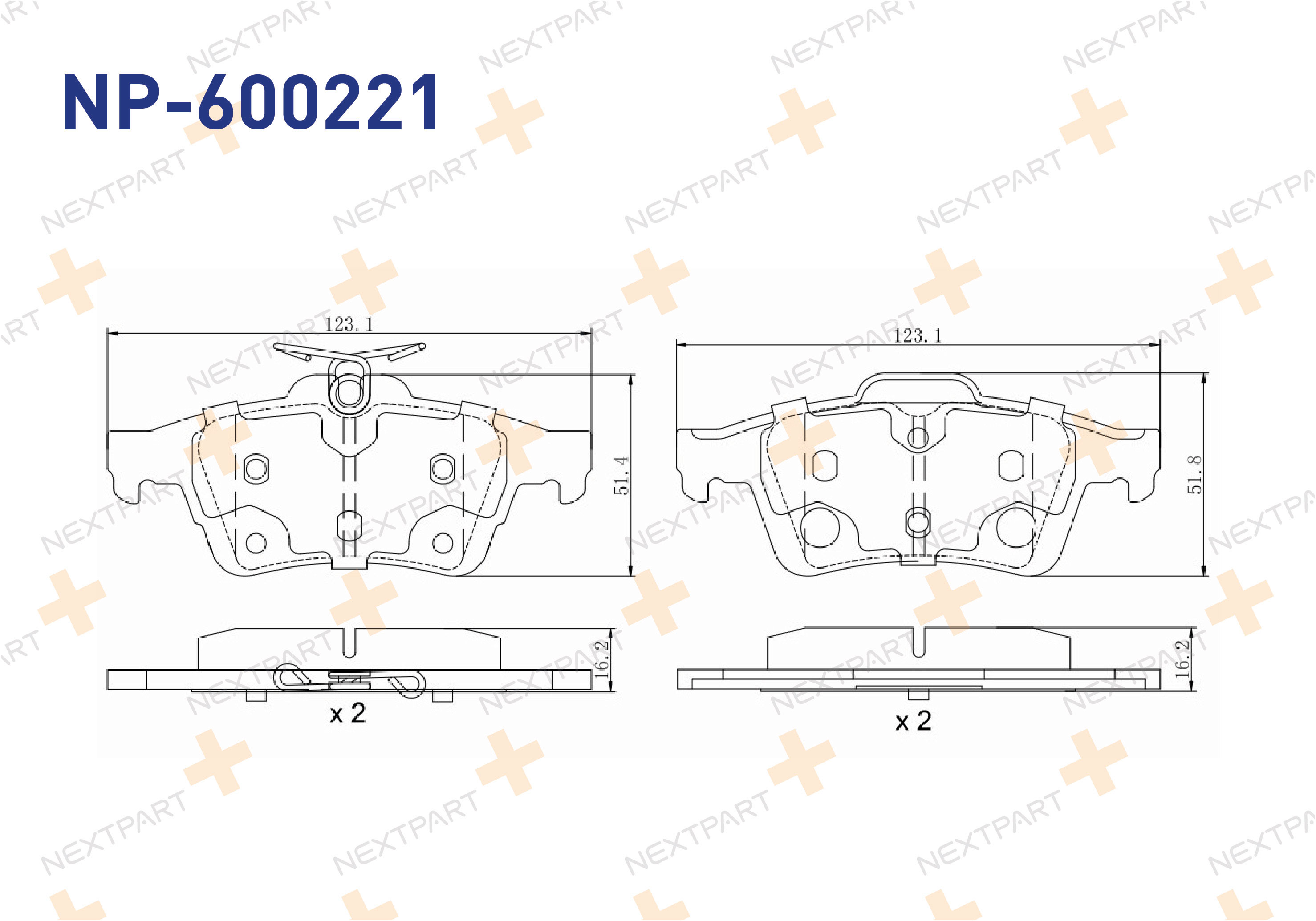 FREN BALATASI ARKA C-MAX 2 (2010>) FOCUS III (2010>) GRAND C-MAX (2010>) KUGA II (2012>) TRANSIT CONNECT (2013>) FOCUS KUGA TRANSIT CONNECT - OEM: BRF-13 3M5J2M008A1A | Alt: 573186D BBP1931