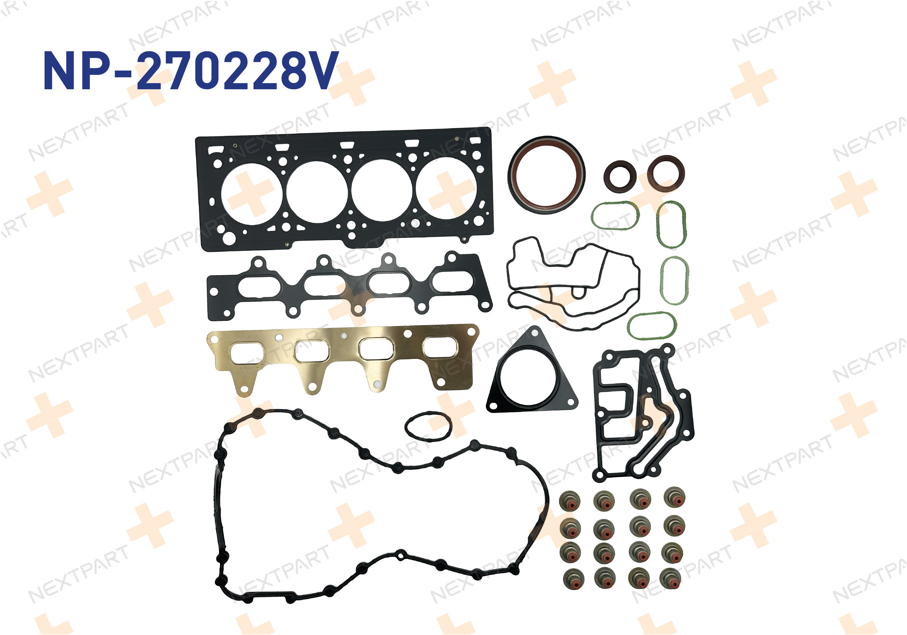MOTOR TAKIM CONTA SKC DAHIL CLIO KANGOO MEGANE 1.6 16V K4M VITON KECELI CLIO MEGANE KANGOO - OEM: 7701471886 | Alt: 7701471886