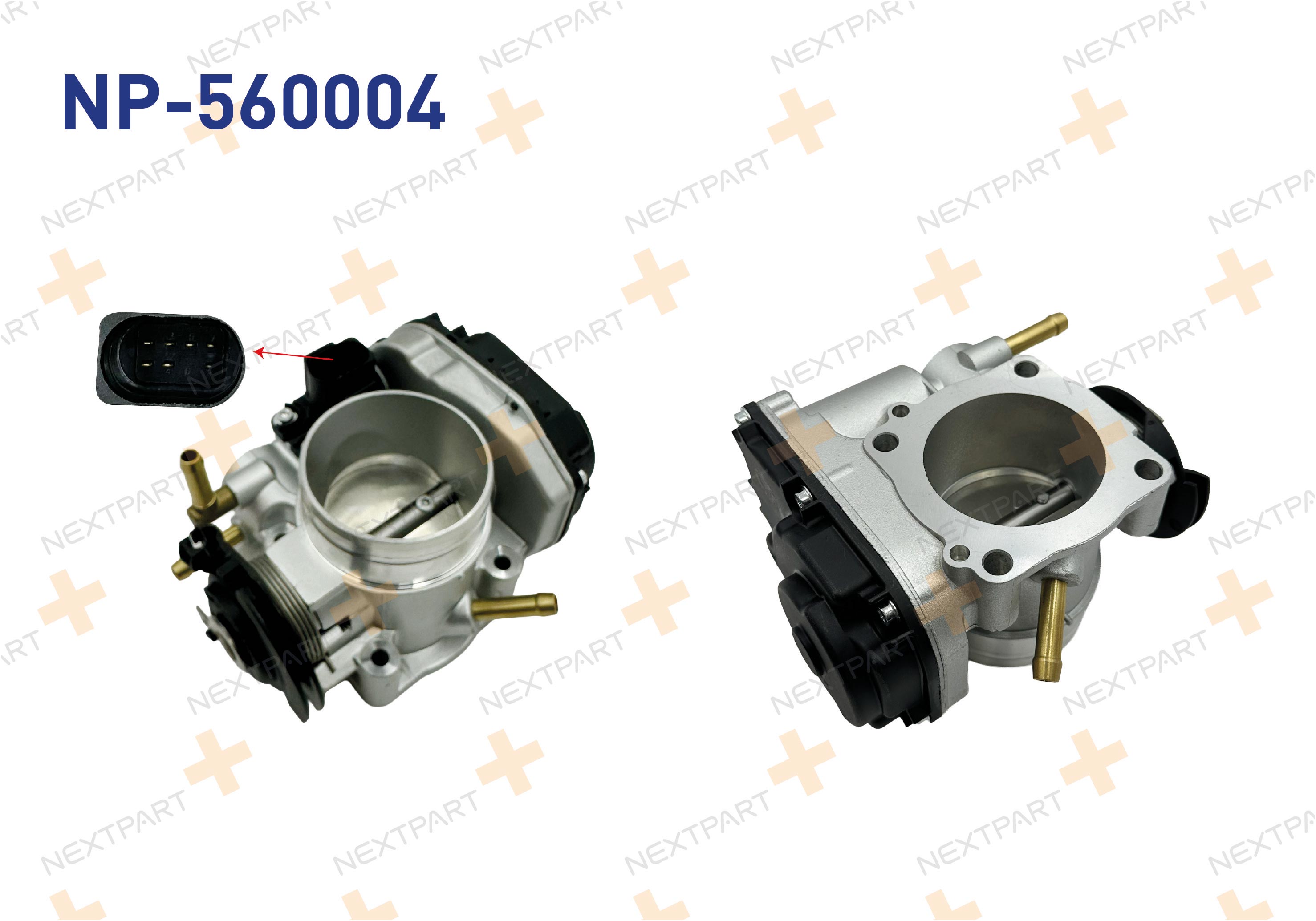 KELEBEK BOGAZI POLO 1.6 1.8 (APF AUR ) POLO - OEM: 06A133064K 06A133064J | Alt: 53196 CTB73046AS