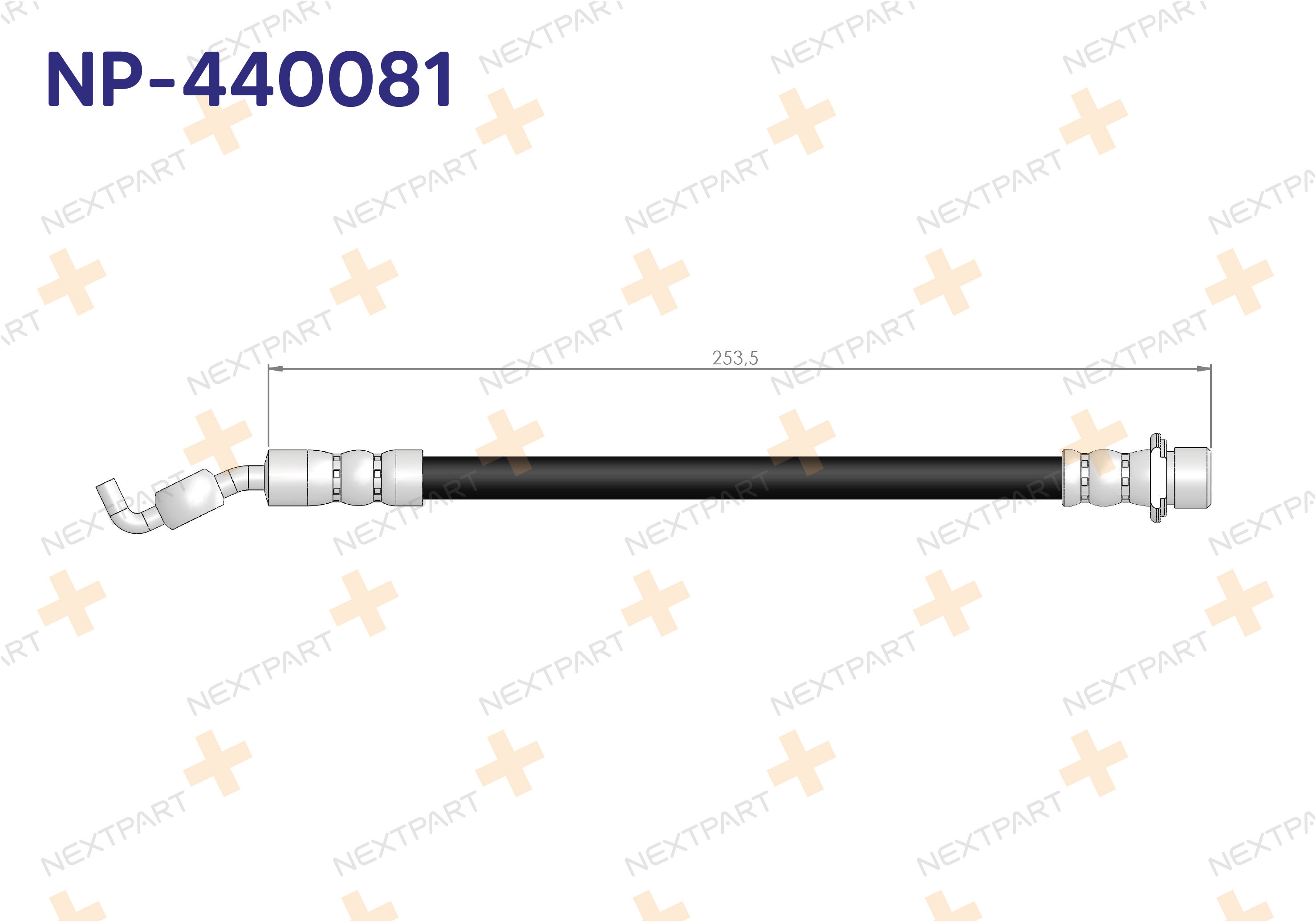 FREN HORTUMU ARKA AVENSIS T25 2003-2008 AVENSIS - OEM: 90947-02E85 90080-94178 | Alt: 90080-94178 400663332718