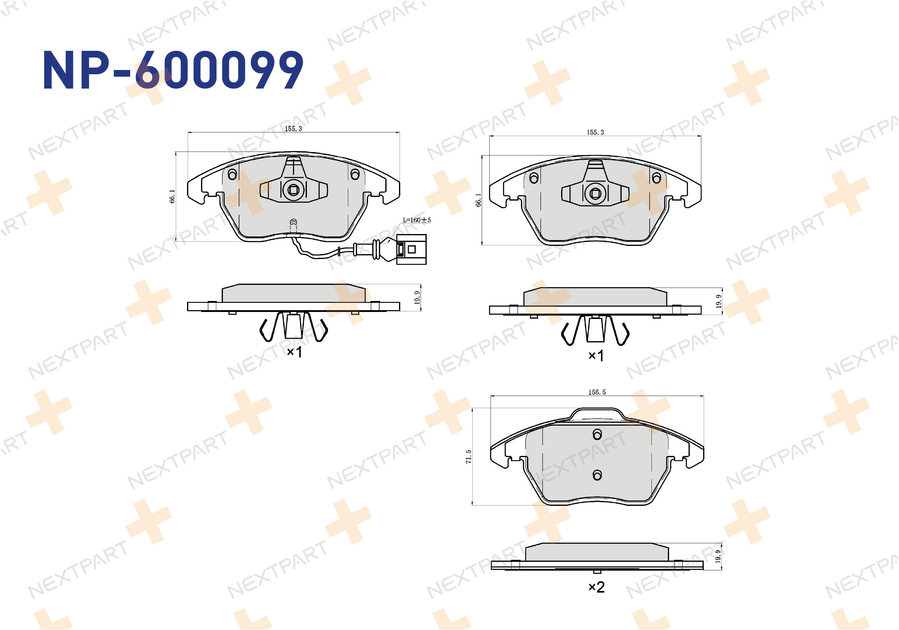 FREN BALATASI ON 207 (2006>) 208 I (2012>) 3008 (2009>2015) 307 (2000>2007) RCZ (2010>) C4 I (2004>2011) MONDEO III (2000>2007) BEETLE (2011>) CADDY 3 (2004>2010) CC (2011>) EOS (2006>2015) GO CADDY MONDEO C4 207 208 307 - OEM: 3C0 698 151 D 8J0 698 151 C | Alt: 37414 PAD1731