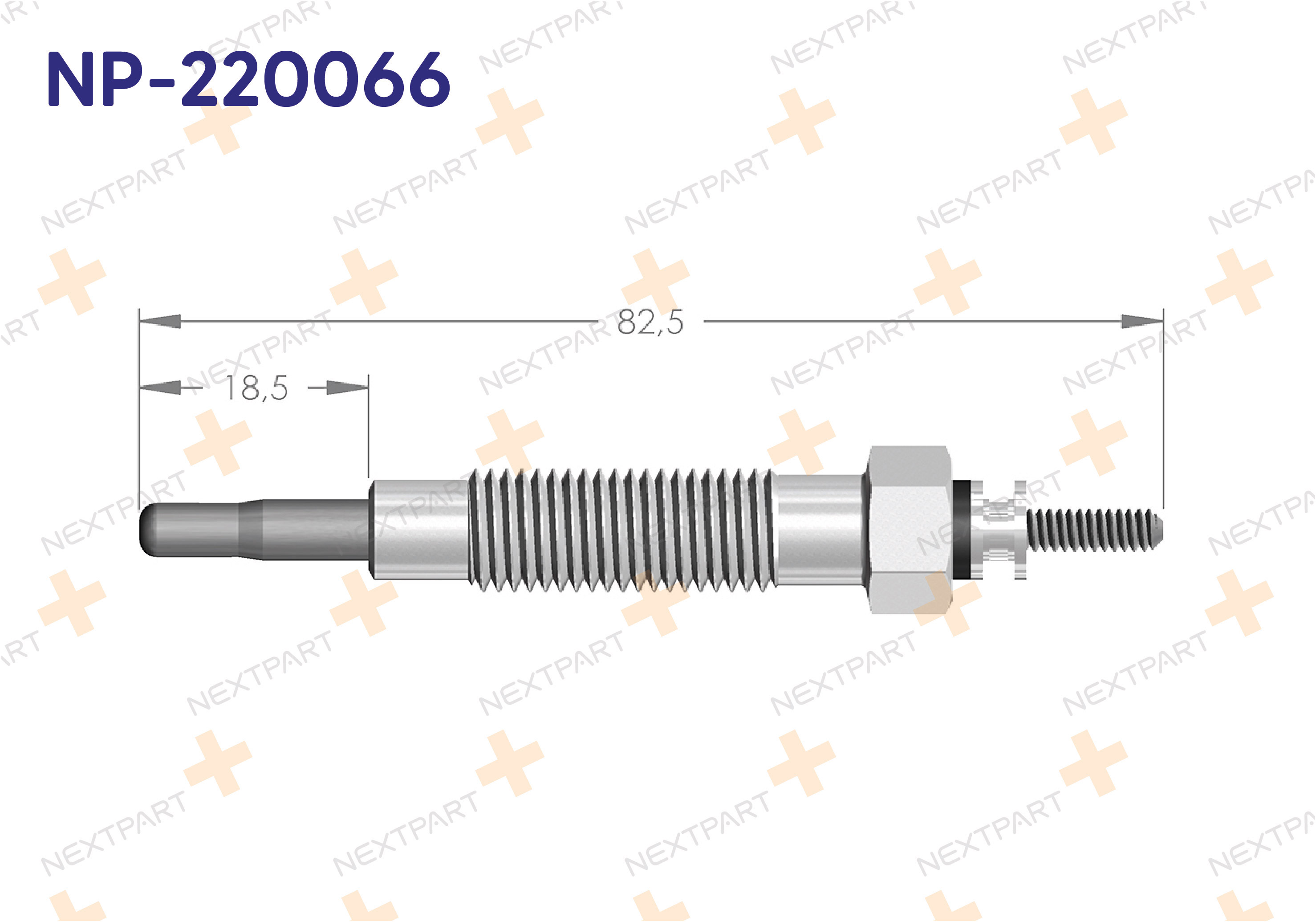 KIZDIRMA BUJISI L300 2.5D 1986-2006 L200 2.5D 1986-2007 - OEM: 401442710206 36710 42500 | Alt: 0 250 202 092 0 250 202 094