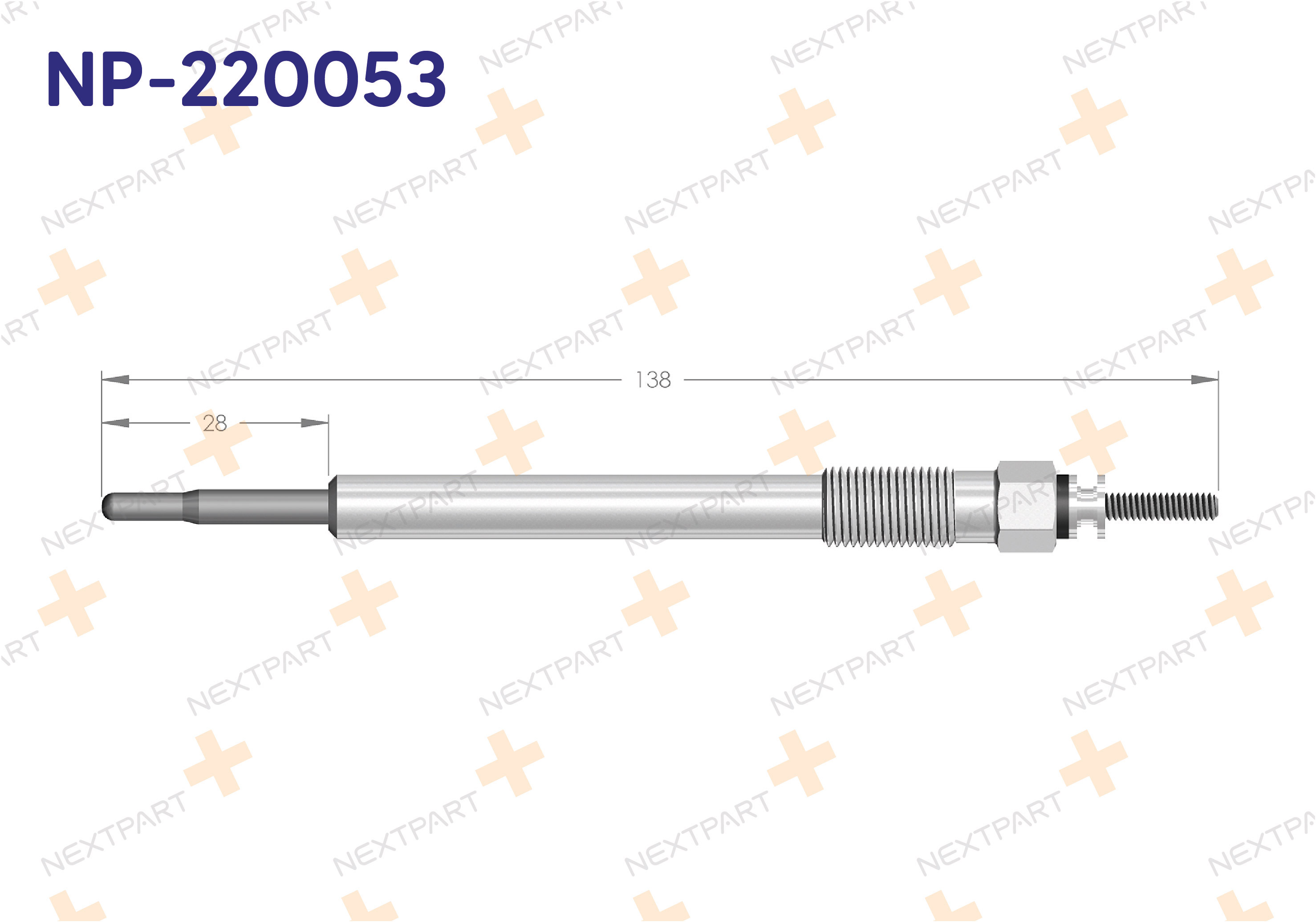 KIZDIRMA BUJISI IX35 SANTA FE SPORTAGE SORENTO 2.0 2.2 CRDI - OEM: 401442717242 367102F000 | Alt: CH929 DG-669