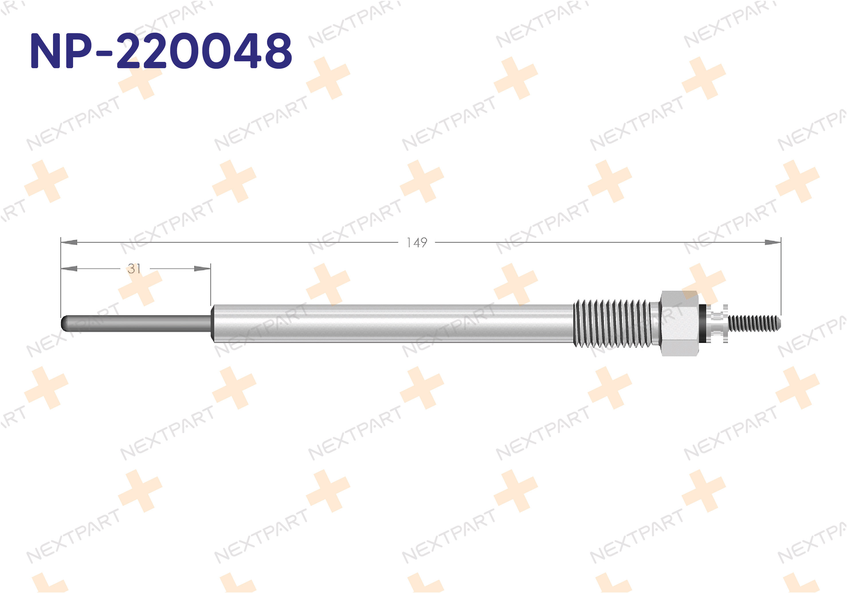 KIZDIRMA BUJISI STAREX SORENTO 2.5 CRDI - OEM: 401442710310 36710 4A000 | Alt: B 120 0 250 213 006