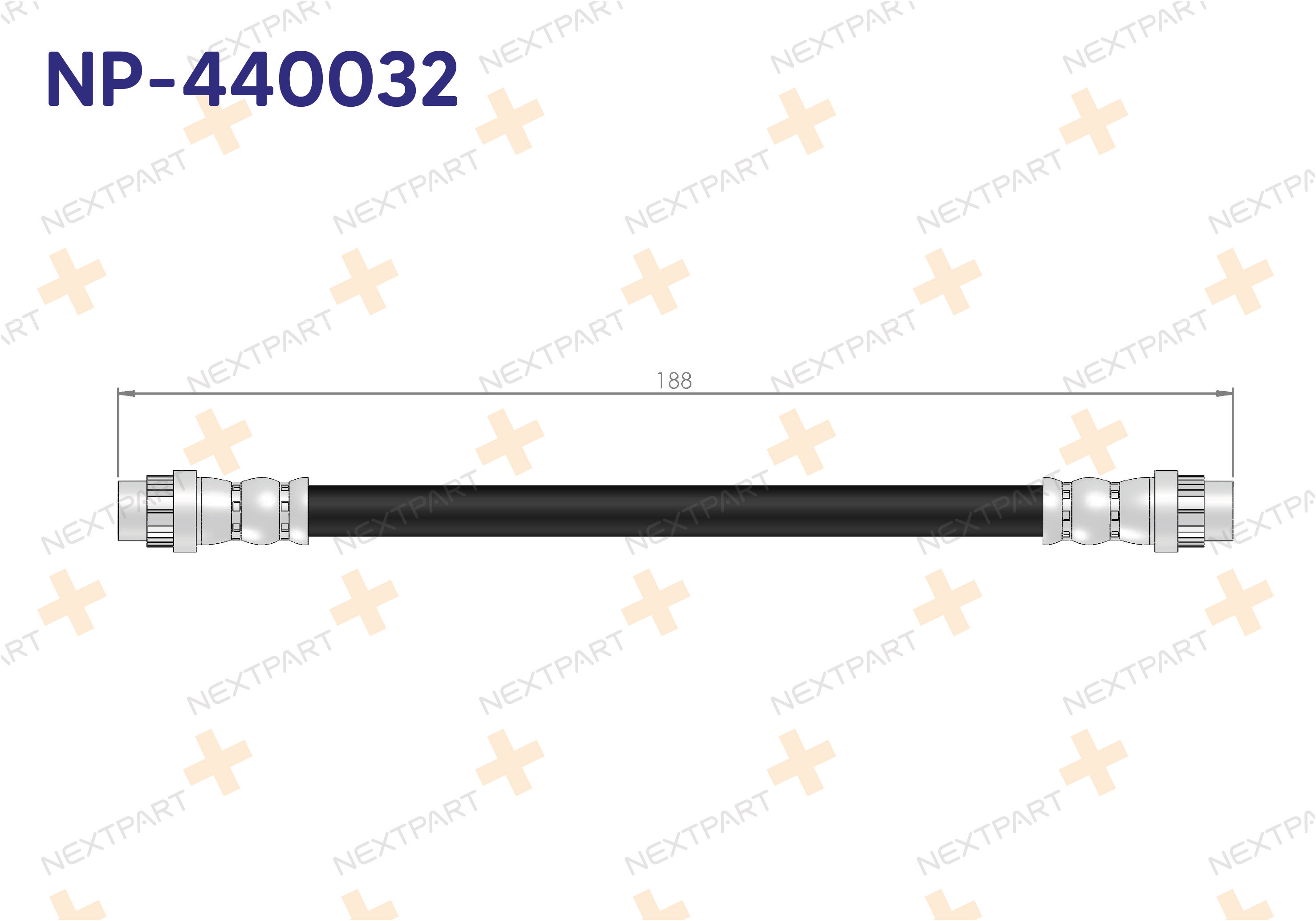 FREN HORTUMU ARKA CLIO SYMBOL CLIO - OEM: 7700416273 4806 K8 | Alt: 4806 K8 400663307787