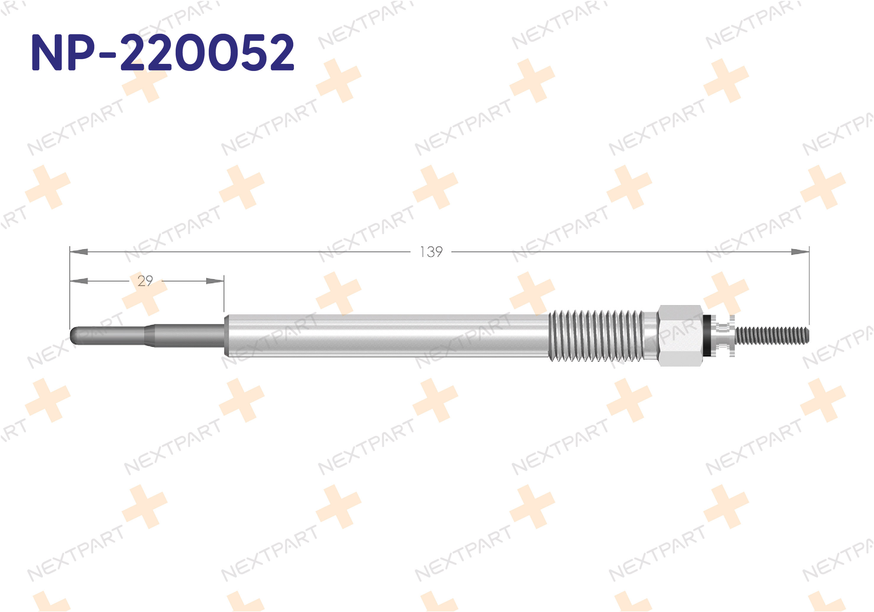 KIZDIRMA BUJISI IX35 SANTA FE SPORTAGE SORENTO 2.0 2.2 CRDI - OEM: 404419795438 36710 2F100 | Alt: ADG01852 0 250 404 003
