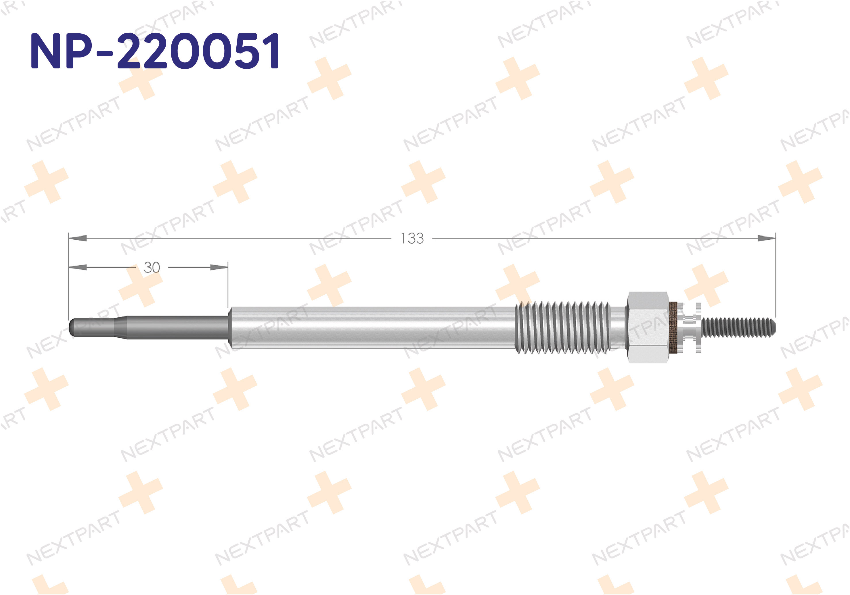 KIZDIRMA BUJISI ACCENT BLUE 1.6 CRDI 2012- I20 1.6 CRDI 2008-2012 I30 1.6 CRDI 2007-2011 CEED 1.6 CRDI 2007-2012 - OEM: 406042624044 36710 2A700 | Alt: A-604 I115-05