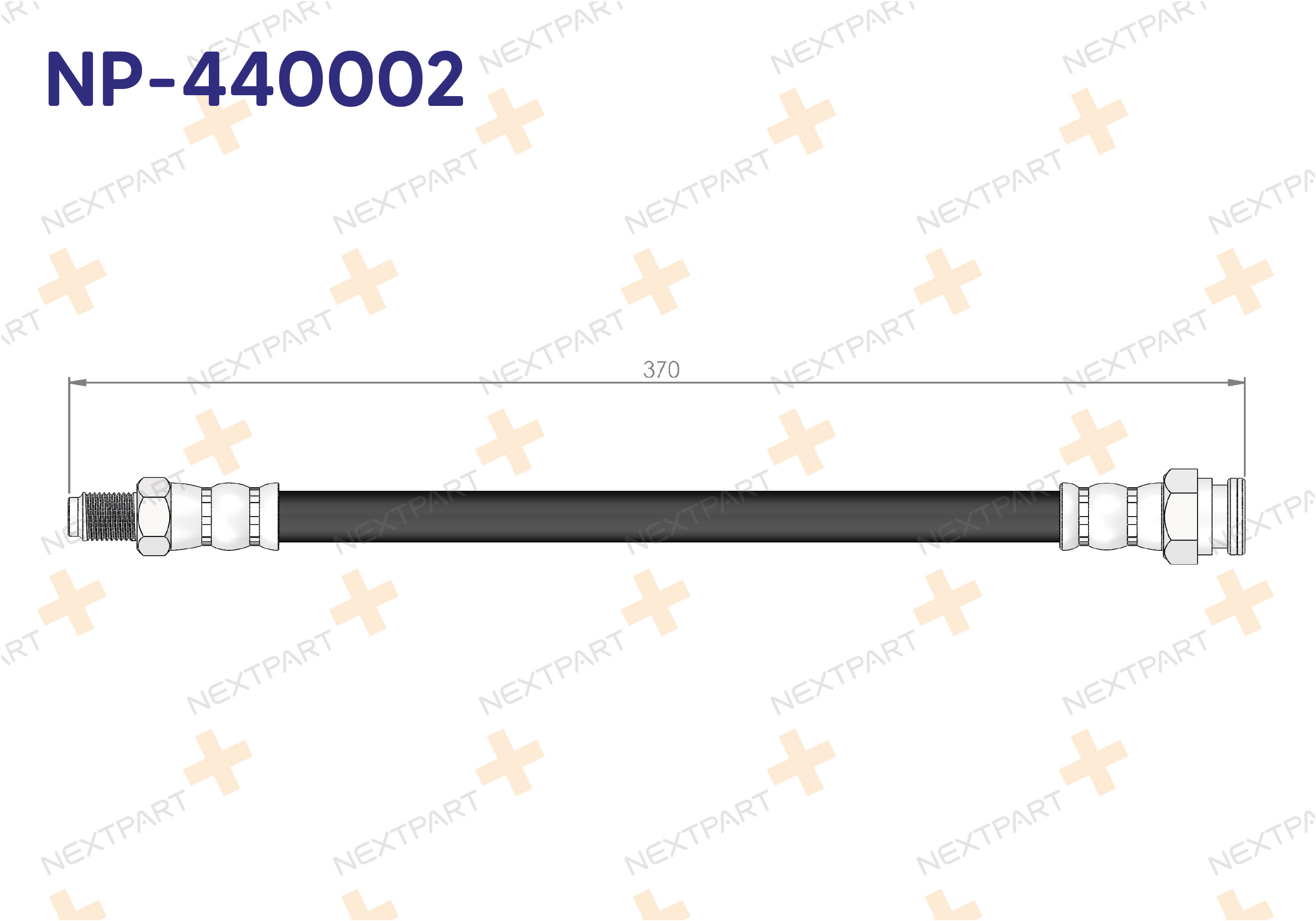 FREN HORTUMU ON UZUN TIP M131 DKS 1600 YM - OEM: 5941344 | Alt: 5941344