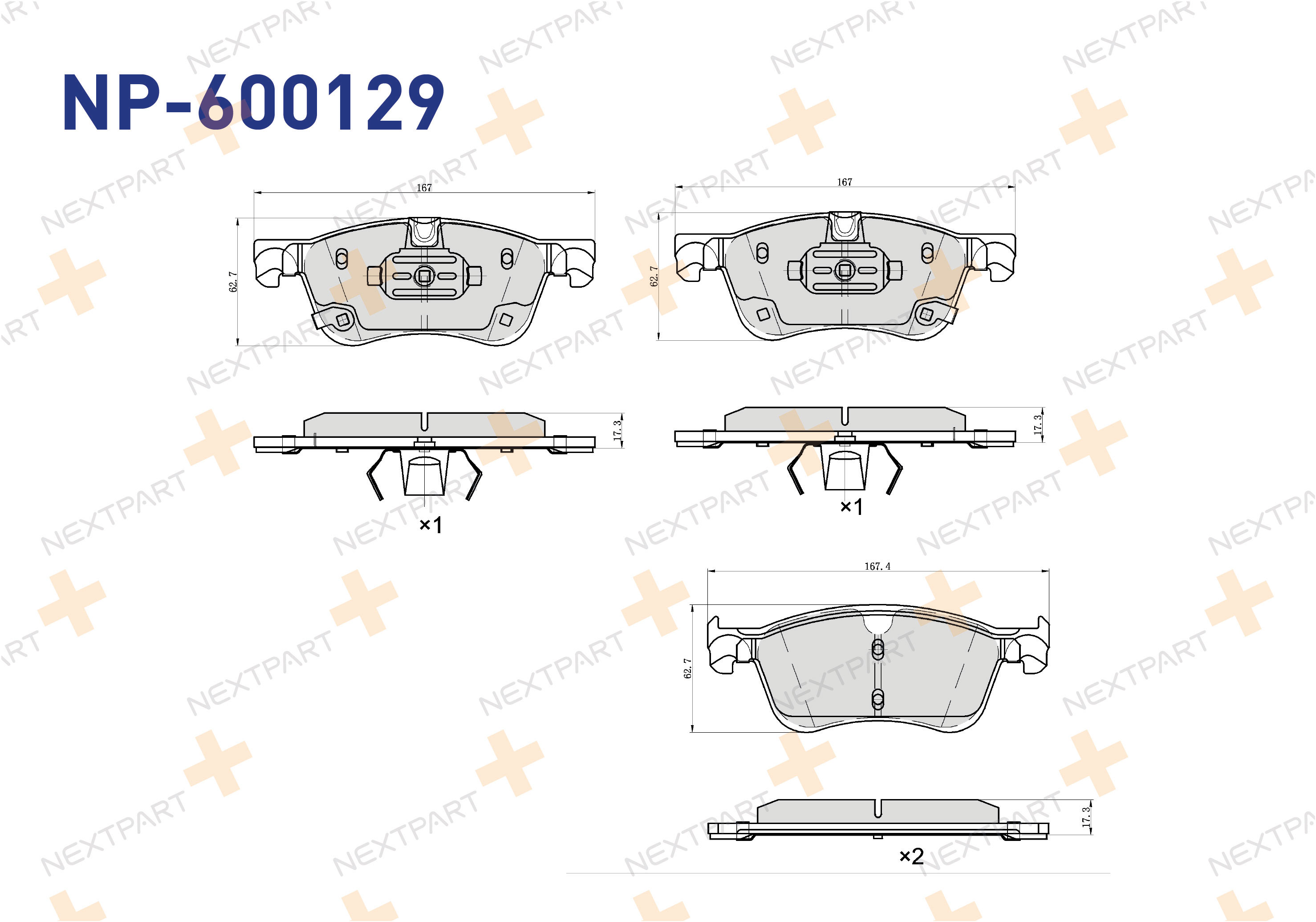 FREN BALATASI ON AUSTRAL (2022>) EXPRESS (2021>) KANGOO IV (2024>) R5 E-TECH (2025>) DUSTER (2022>) QASHQAI III (J12) (2021>) X-TRAIL (2021>) CITAN 2 (2020>) KANGOO - OEM: D1060-6RN0A | Alt: D1060-6RN0A