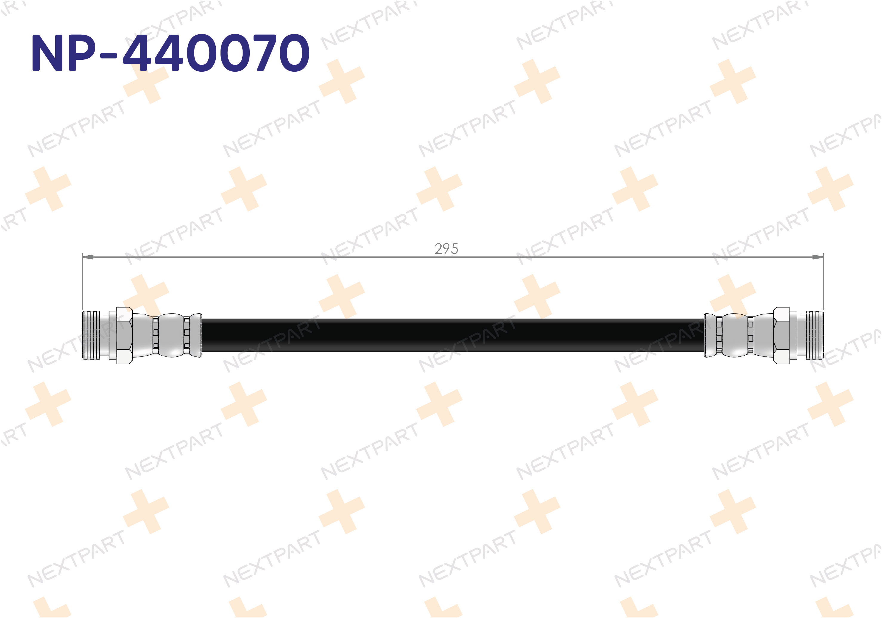FREN HORTUMU ON UZUN H100 1993-2004 - OEM: 501275943819 5881143001 | Alt: SL 4286 ADG053144
