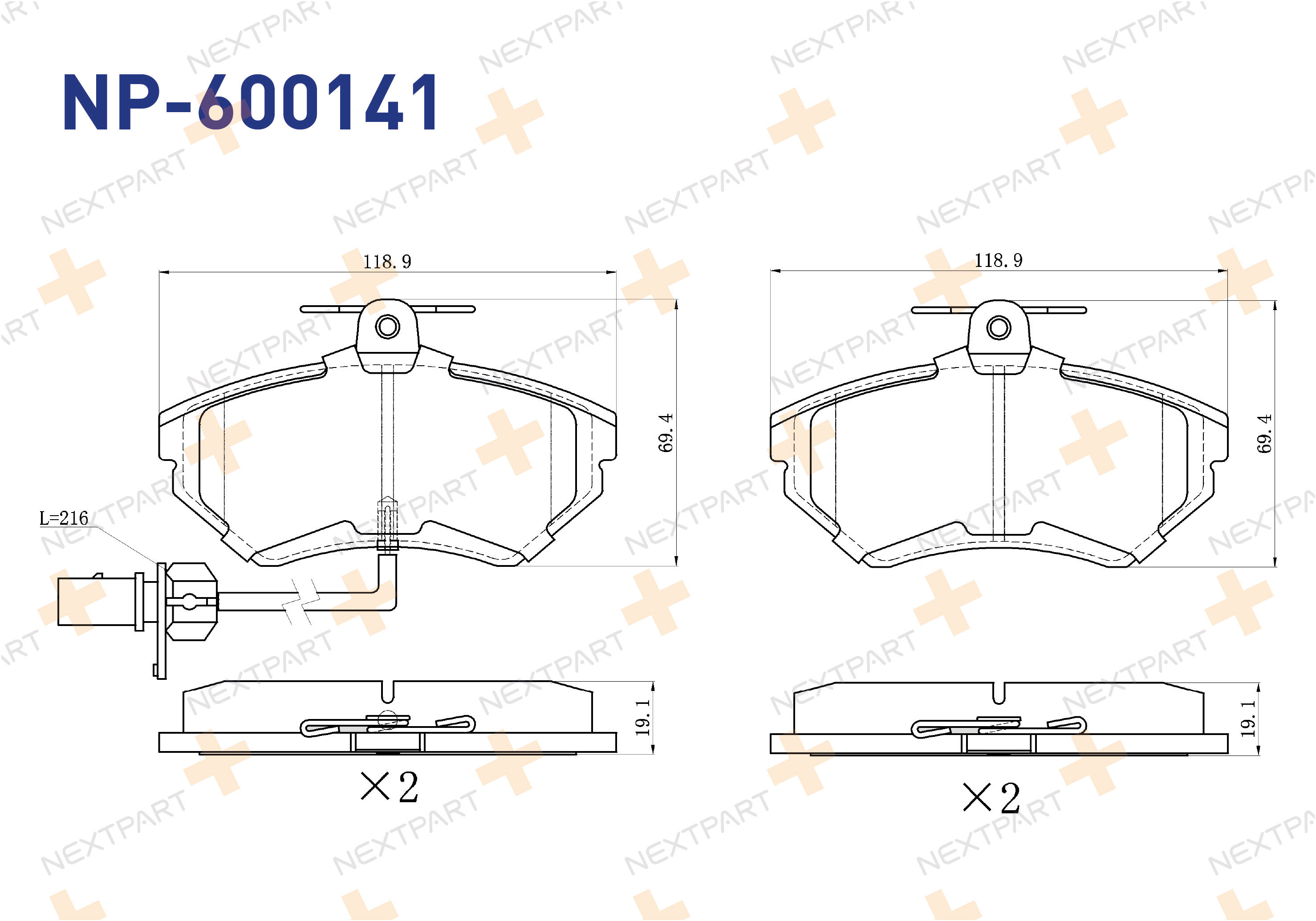 FREN BALATASI ON FISLI PASSAT (1996>2001) PASSAT (2000>2005) EXEO (2008>) A4 (1994>2001) A4 (2000>2004) A4 (2004>2008) PASSAT A4 - OEM: 8E0 698 151 B 8E0 698 151 M | Alt: 37160 37160OE