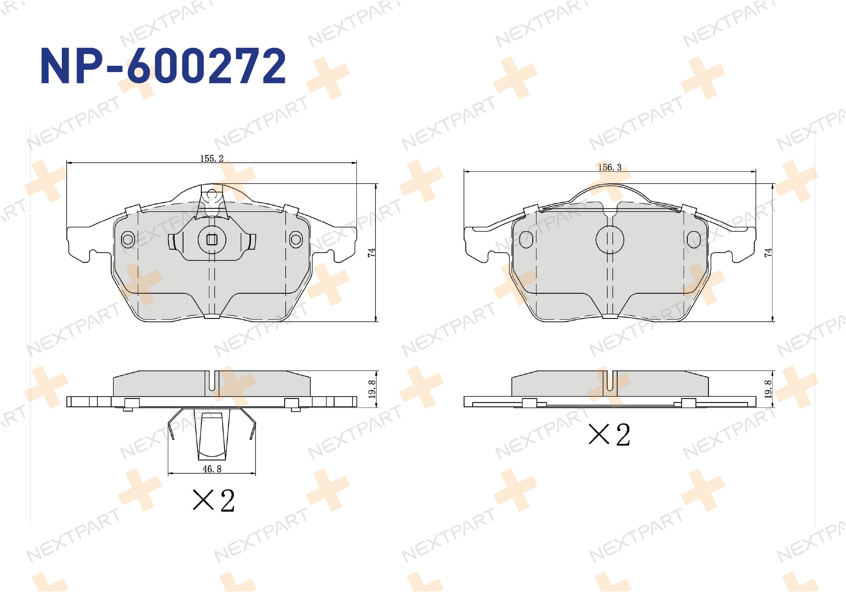 FREN BALATASI ON ASTRA G (1998>2009) CALIBRA A (1990>1997) VECTRA B (1995>2003) 9-3 (1998>2003) ASTRA VECTRA - OEM: 9195146 1605036 | Alt: 1200 V400152