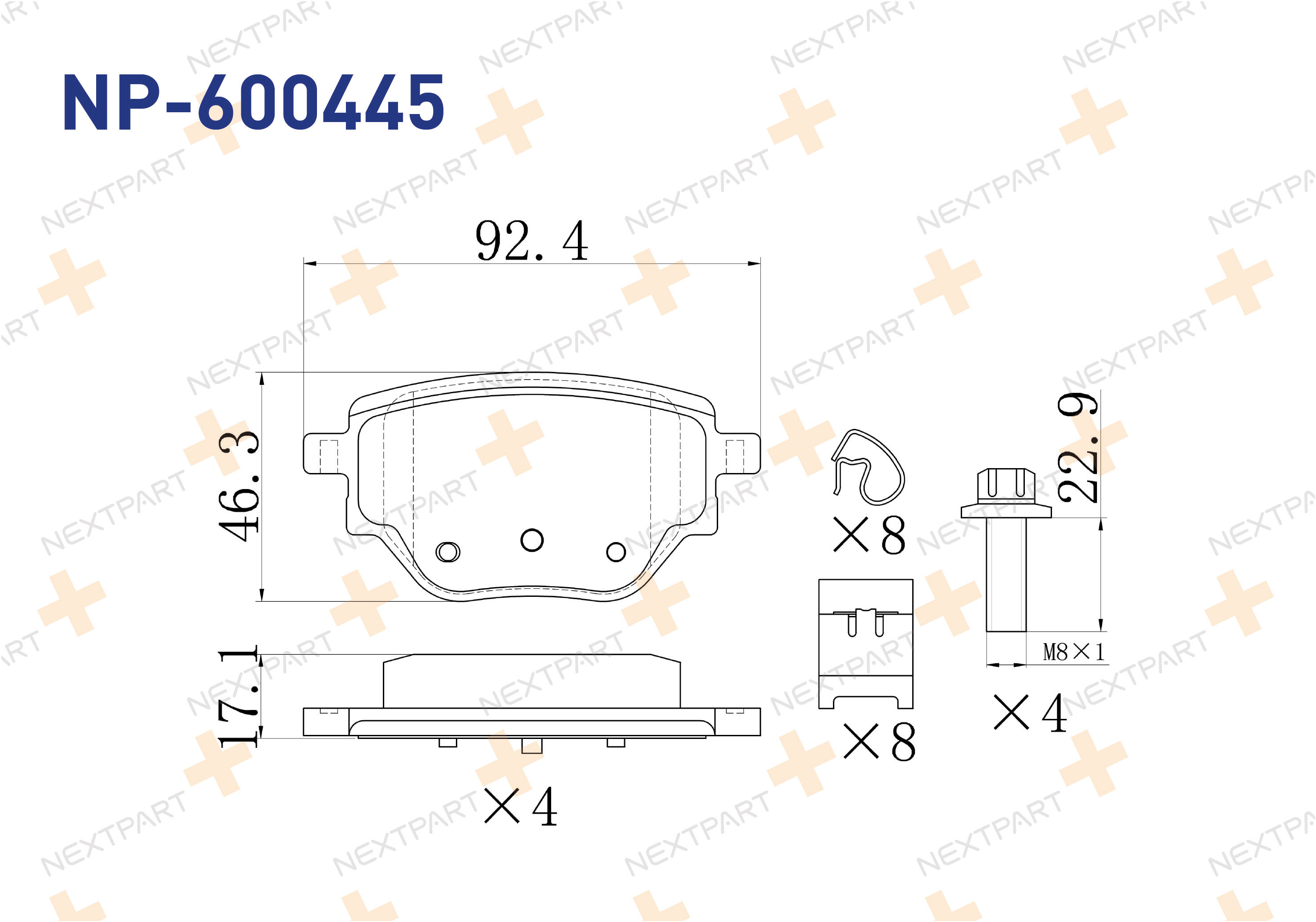 FREN BALATASI ARKA ELEKTRONIK PARK FREN OLMAYAN ARACLAR 2008 II (2019>) 208 II (2019>) CORSA F (2019>) CORSA 208 - OEM: 1664737180 | Alt: 1664737180