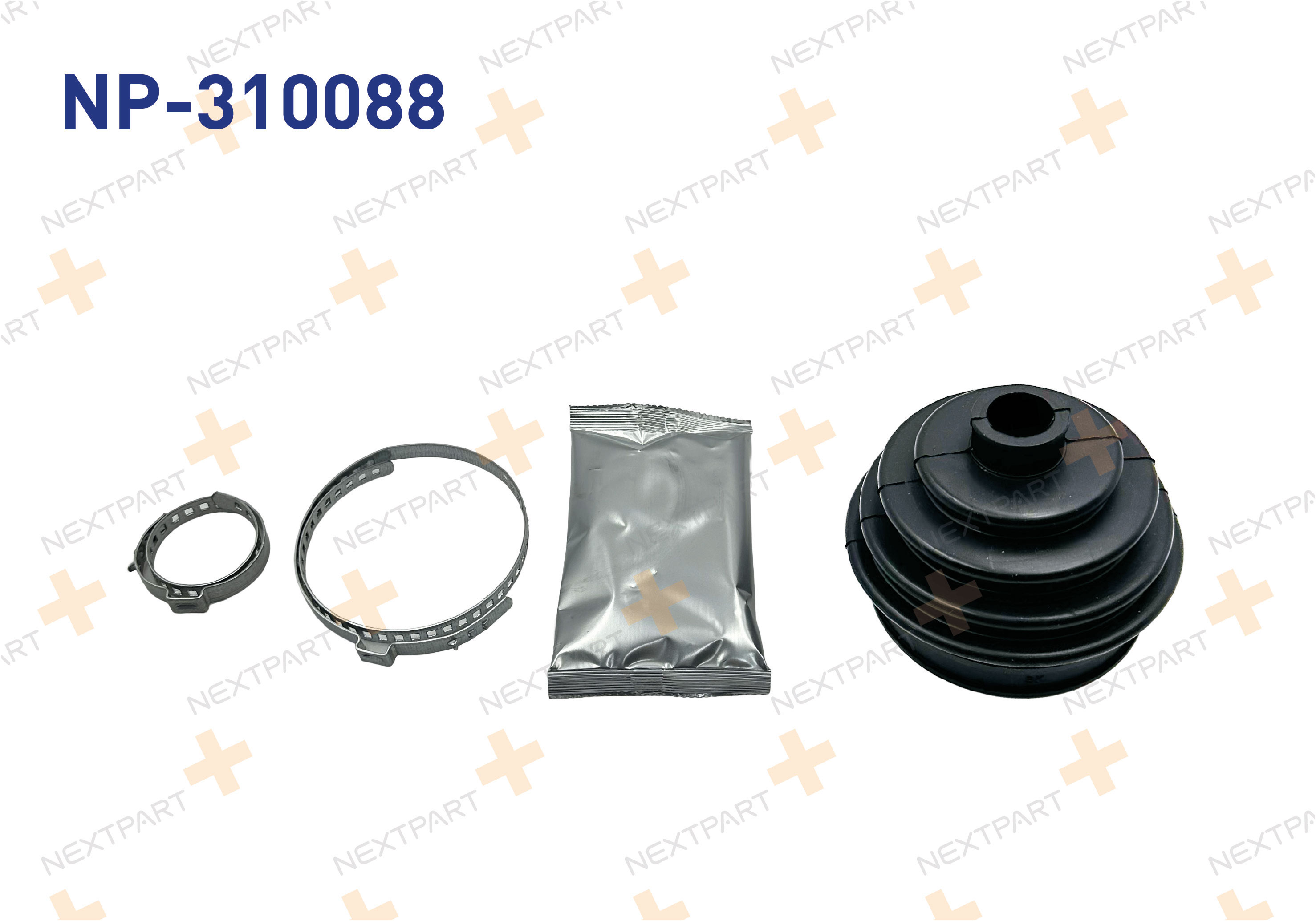 AKS KORUGU DIS KIT POLO CLASSIC CADDY II GOLF III IBIZA II GOLF CADDY POLO IBIZA - OEM: 191498203C | Alt: 191498203C