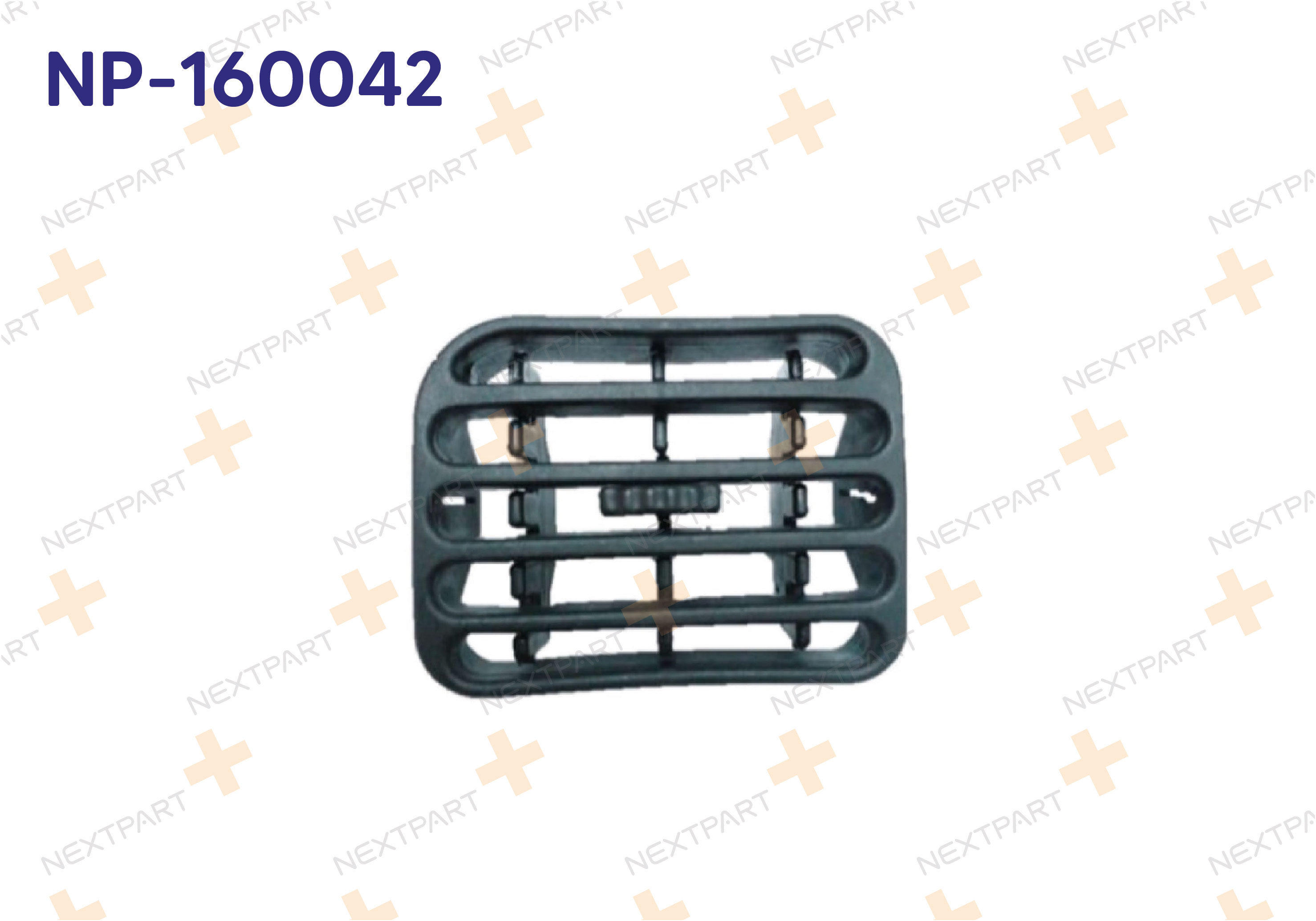KALORIFER HAVALANDIRMA DIFIZORU SIYAH SOL CLIO II SYMBOL CLIO - OEM: 8729509856 0000-18-121A | Alt: 22678916 0300890870