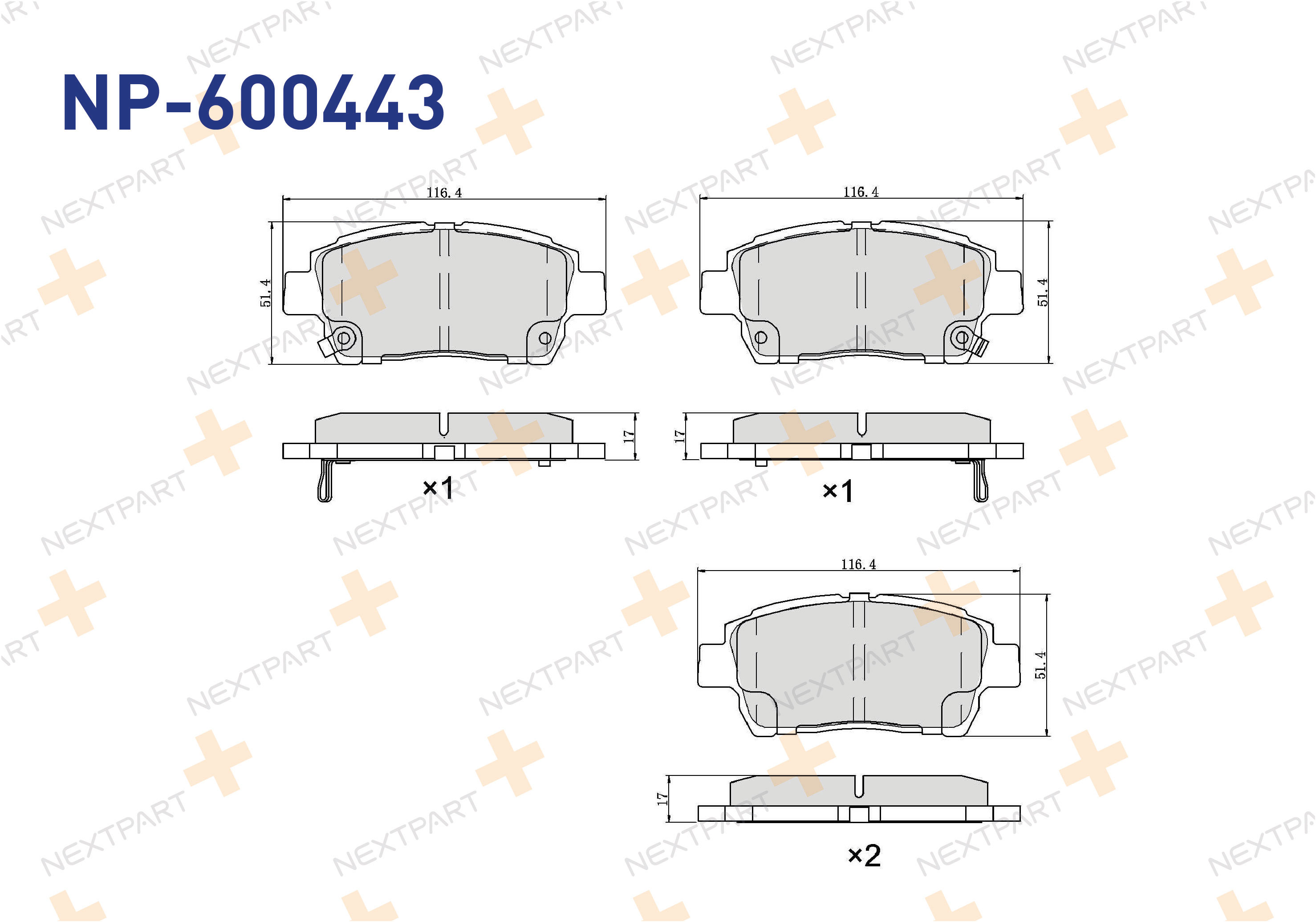 FREN BALATASI ON CELICA (1999>2005) COROLLA VERSO (2001>2004) COROLLA VERSO (2004>2009) MR 2 III (1999>2007) PRIUS (2003>2009) YARIS (1999>2005) YARIS VERSO (1999>2005) ECHO (2005>) FAMILIA (2006>20 COROLLA YARIS - OEM: 04465-17101 04465-52120 | Alt: 572405J 811013057