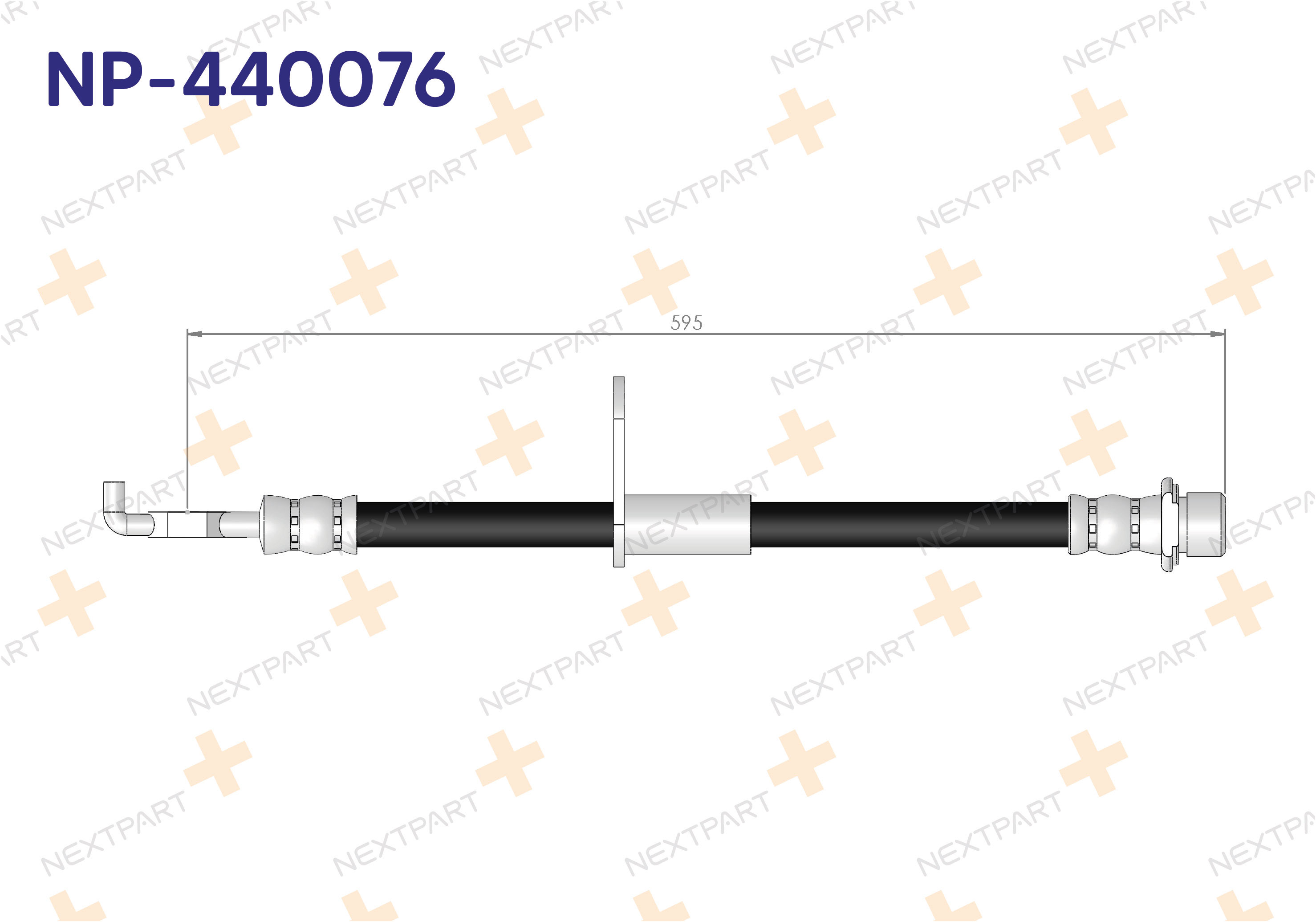 FREN HORTUMU ON SOL COROLLA VVT 2002-2007 COROLLA - OEM: 90947-02C48 | Alt: 90947-02C48