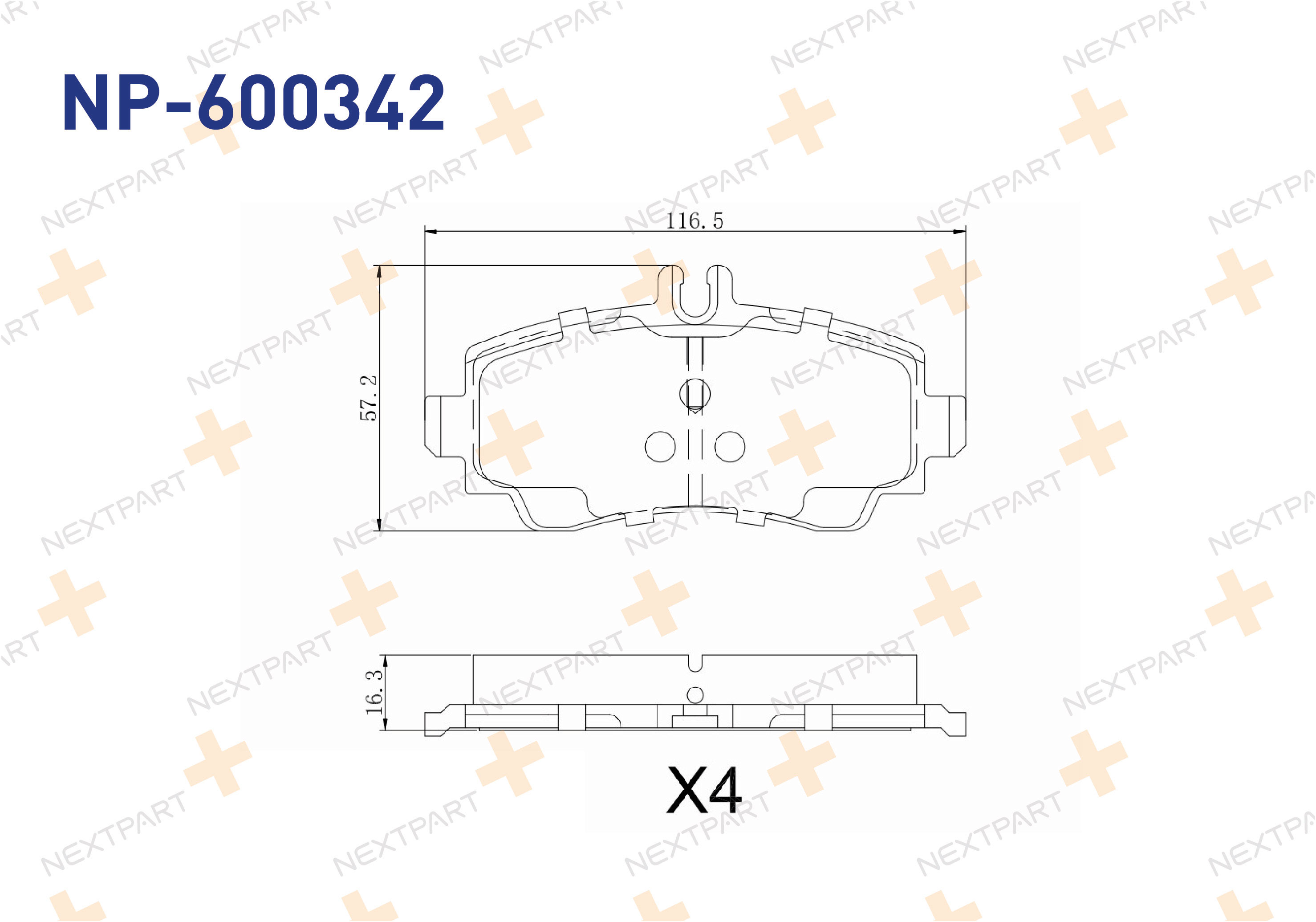 FREN BALATASI ON A-SERISI (W168) (1997>2004) VANEO (414) (2002>2005) - OEM: 1684200020 A 168 420 12 20 | Alt: DB2021 598549