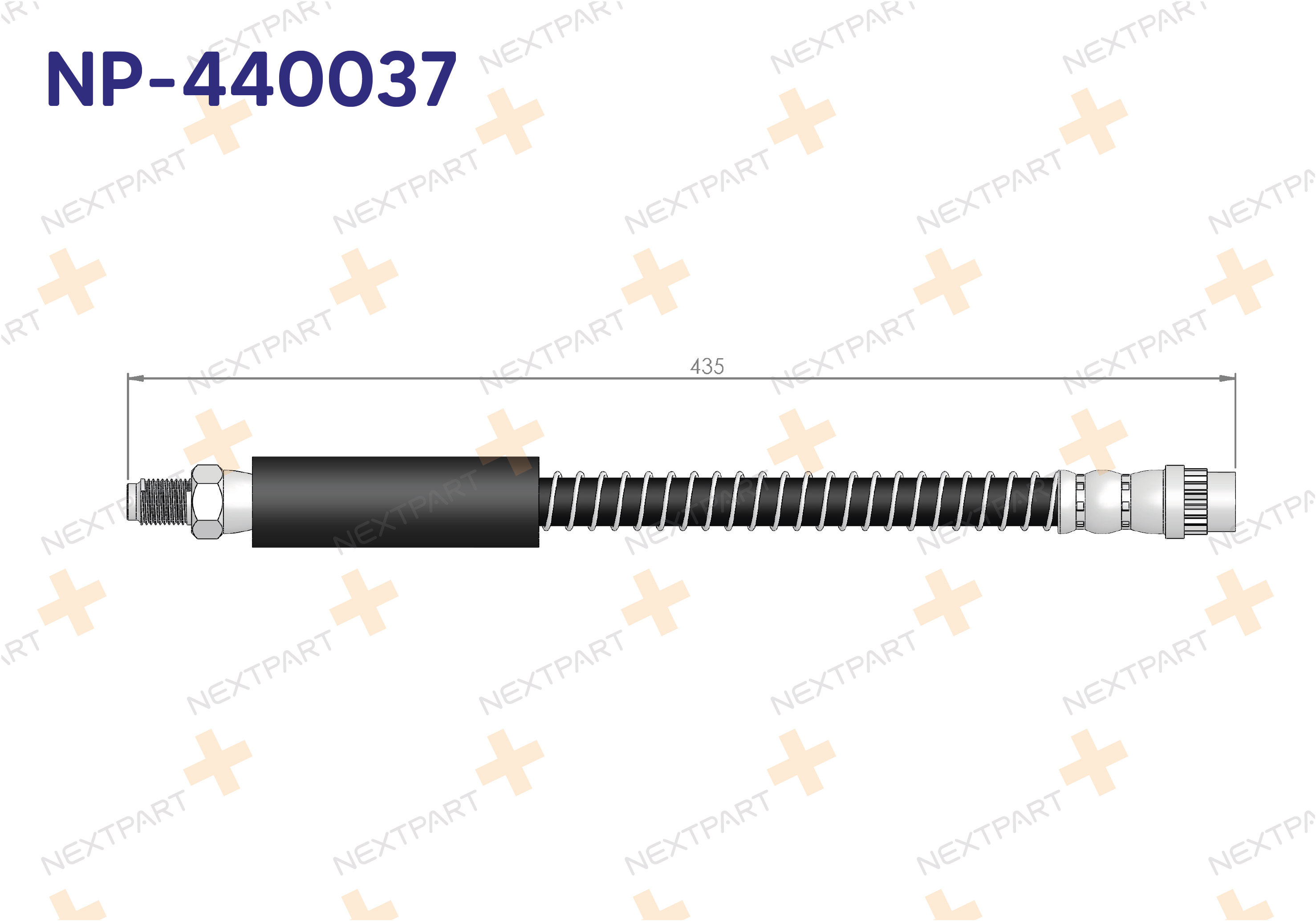 FREN HORTUMU ARKA MASTER II 2001-2010 MASTER - OEM: MB927791 600 161 001 | Alt: EST-ZSA50004 101-00-044