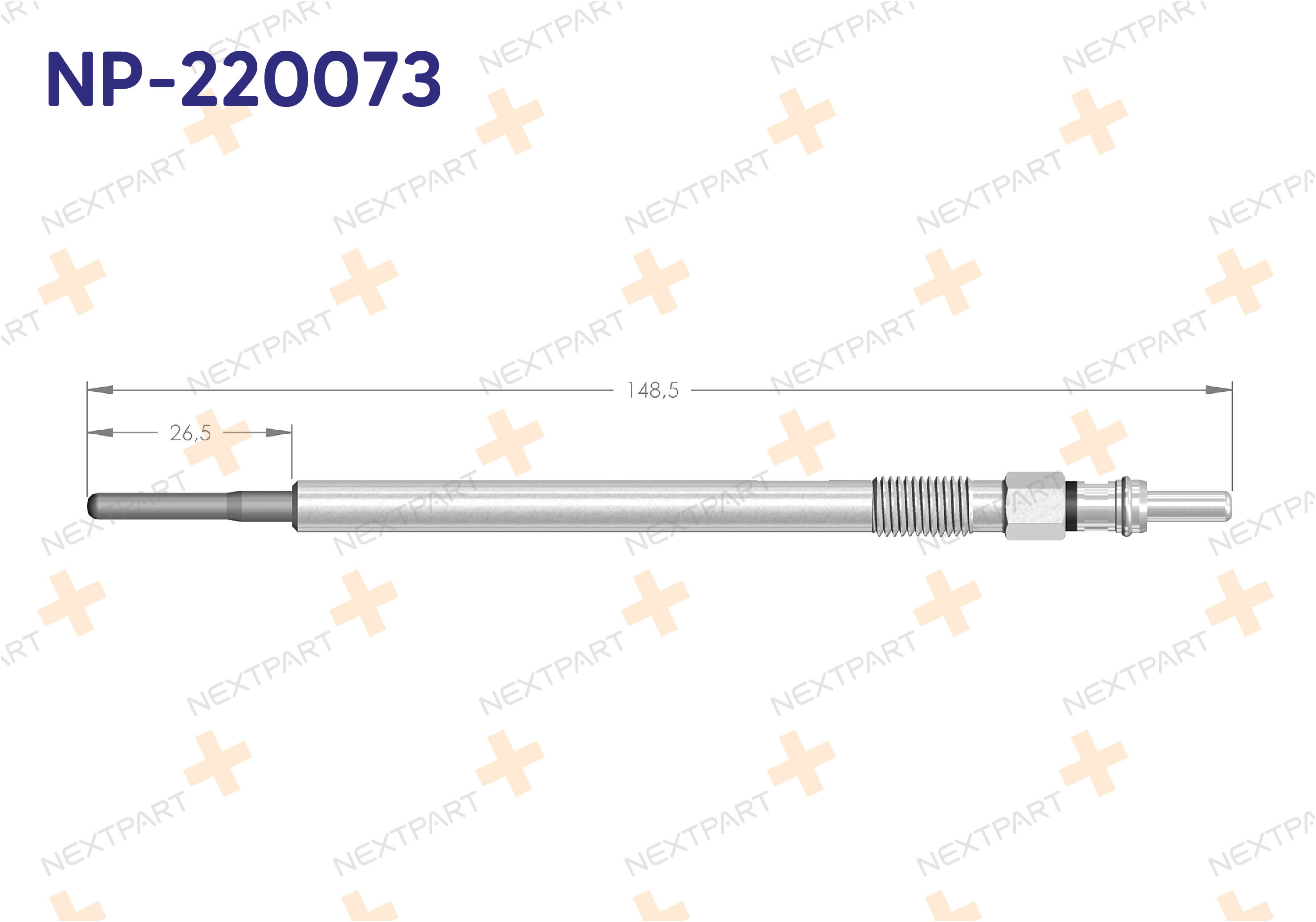 KIZDIRMA BUJISI A SERISI (W169) C SERISI (W204 W205) E SERISI (W212) SPRINTER (906 907) VITO (W639 W447) - OEM: 401442717196 A001.159.57.01 | Alt: 0.250.603.024 26100