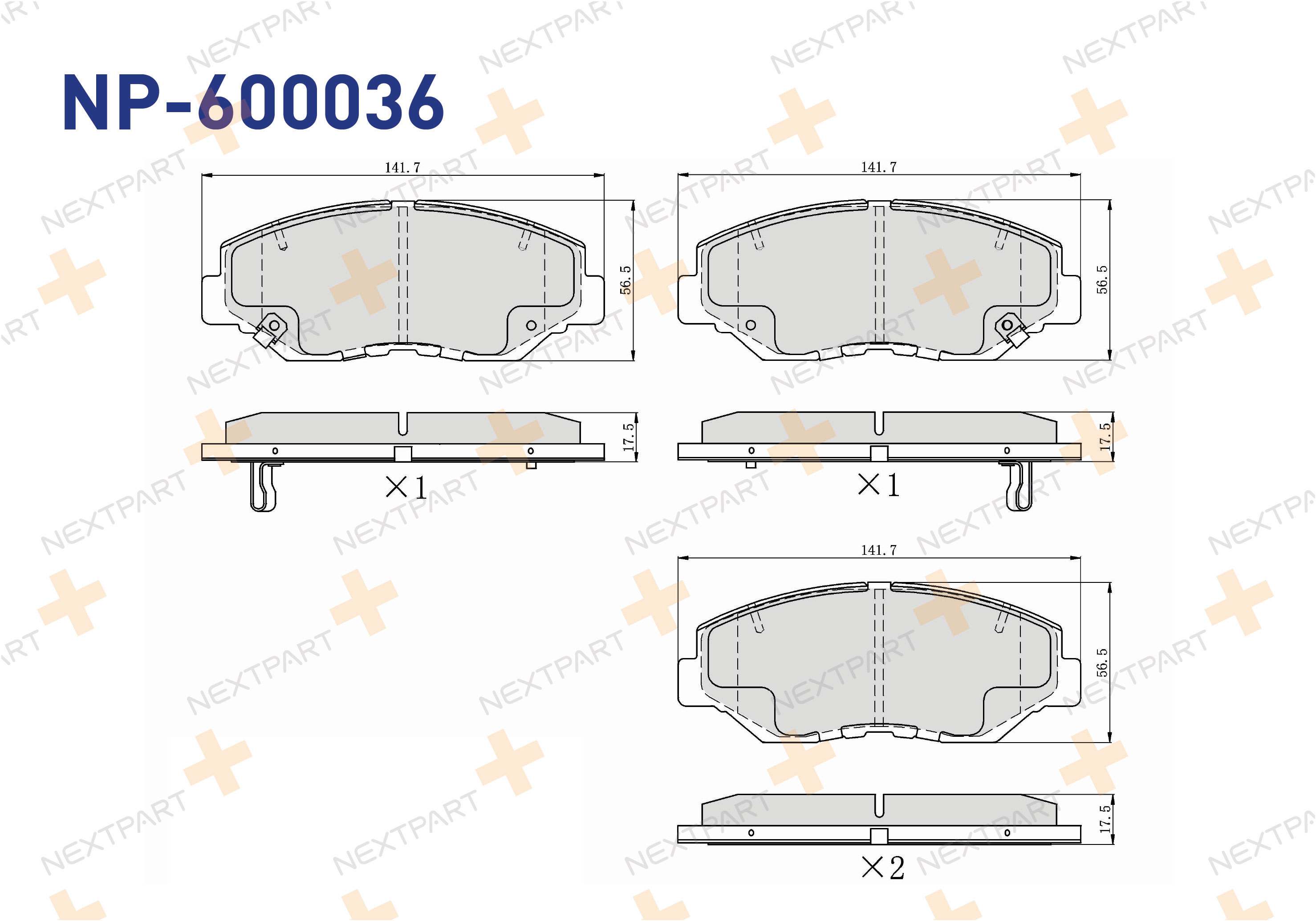 FREN BALATASI ON ACCORD IX (2012>) ACCORD VII (2003>2007) CIVIC IX (2012>) CIVIC X (2015>) CR-V II (2001>2006) CR-Z (2010>) ZR-V (2023>) USTTEN YAY DELIKLI CIVIC ACCORD CR-V - OEM: 45022-S9A-E50 06450-S9A-A00 | Alt: 37424 BPHO-1908