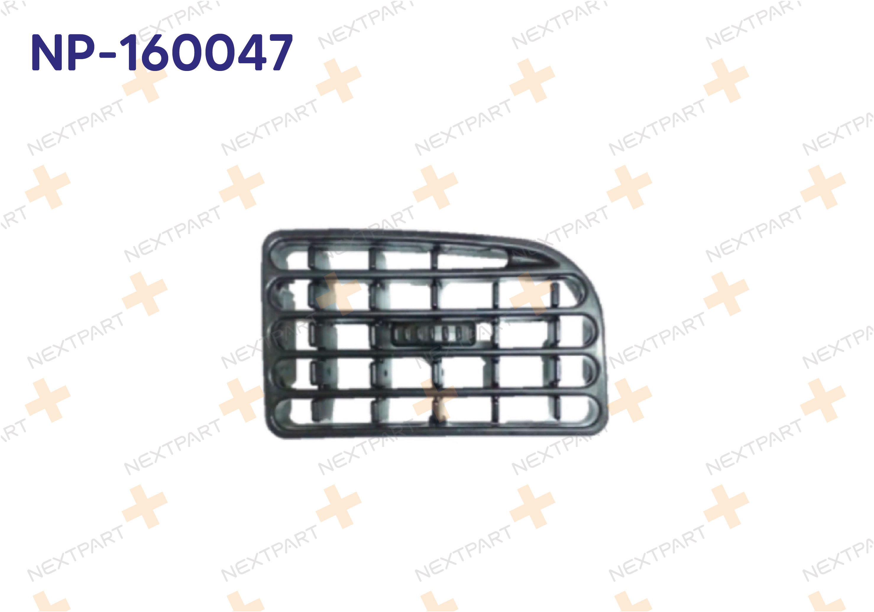 KALORIFER HAVALANDIRMA DIFIZORU ORTA SAG R19 - OEM: 8729509859 0000-18-125A | Alt: 22678866 ZEF1002