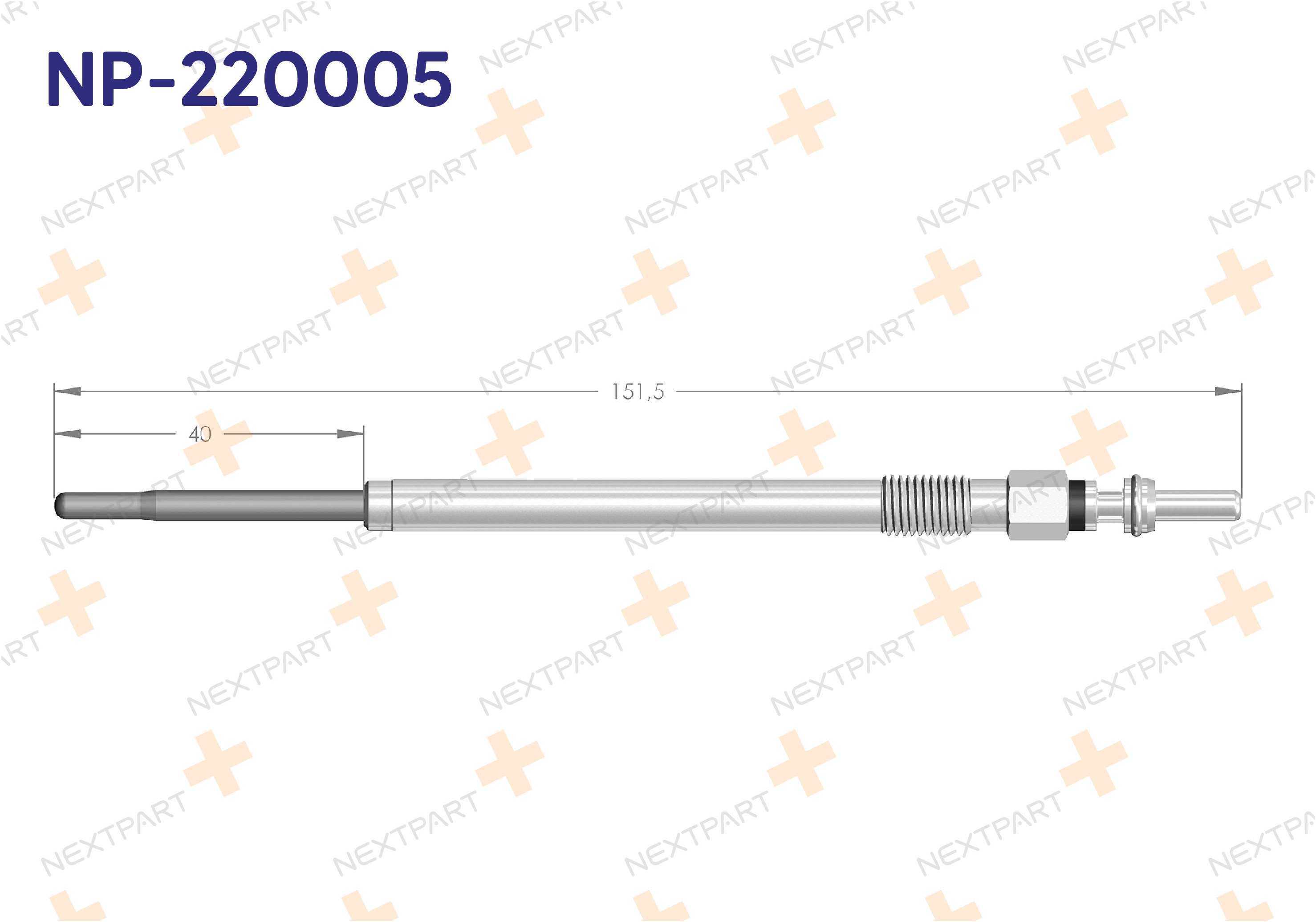 KIZDIRMA BUJISI DUCATO 2.3 MTJ BOXER JUMPER 3.0 HDI JUMPER - OEM: 500351992 5960.A4 | Alt: 0 250 203 009 F 002 G50 048
