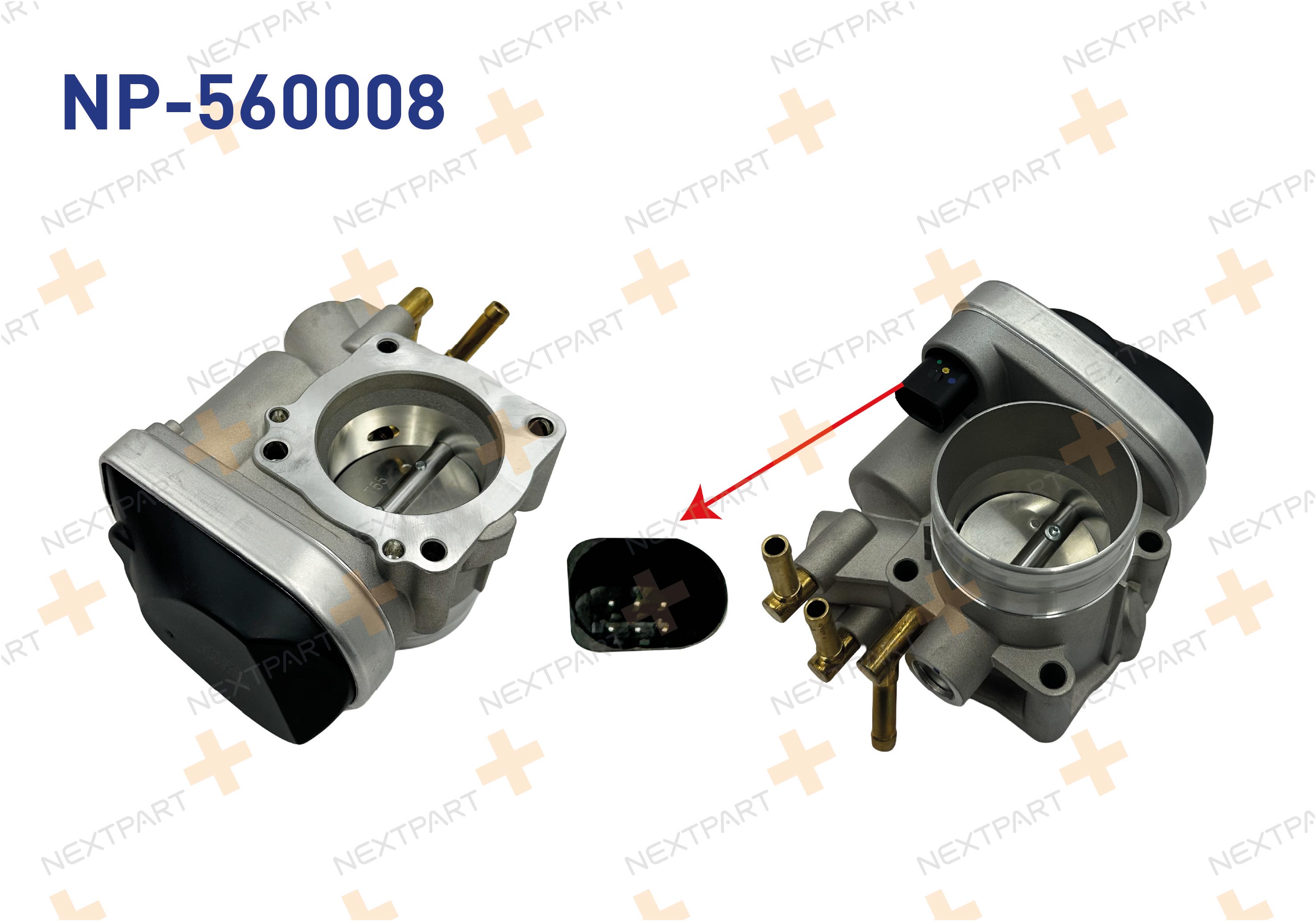 KELEBEK BOGAZI PASSAT 1.6 (BSF BCD CCSA ) PASSAT - OEM: 04E145299E 06A133062AT | Alt: 06A133062AT 04E145299E