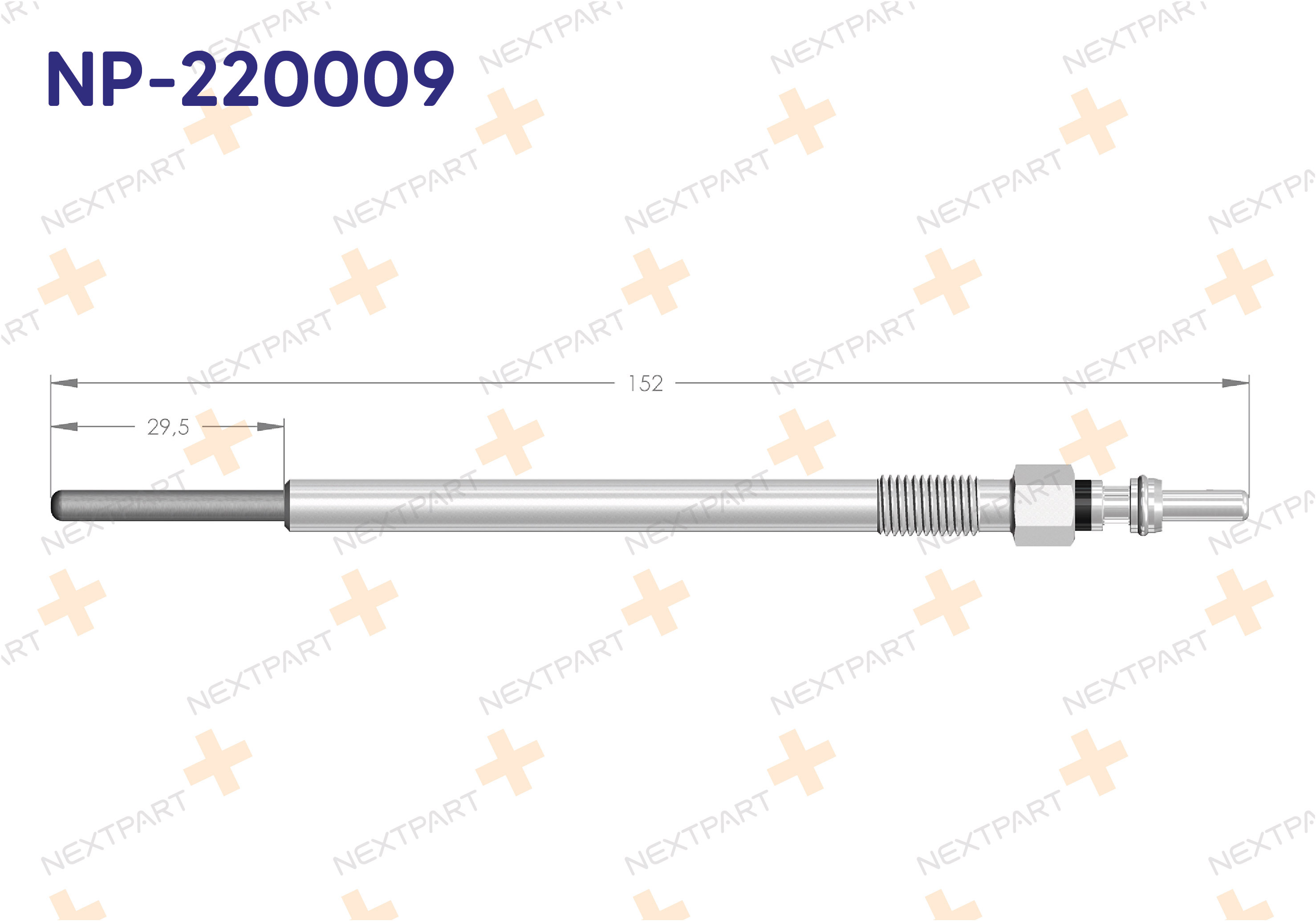 KIZDIRMA BUJISI STILO ALFA ROMEO 156 159 1.9 JTD ASTRA H 1.9 CDTI ASTRA - OEM: 46792355 55187863 | Alt: 0 250 203 001 GLP043