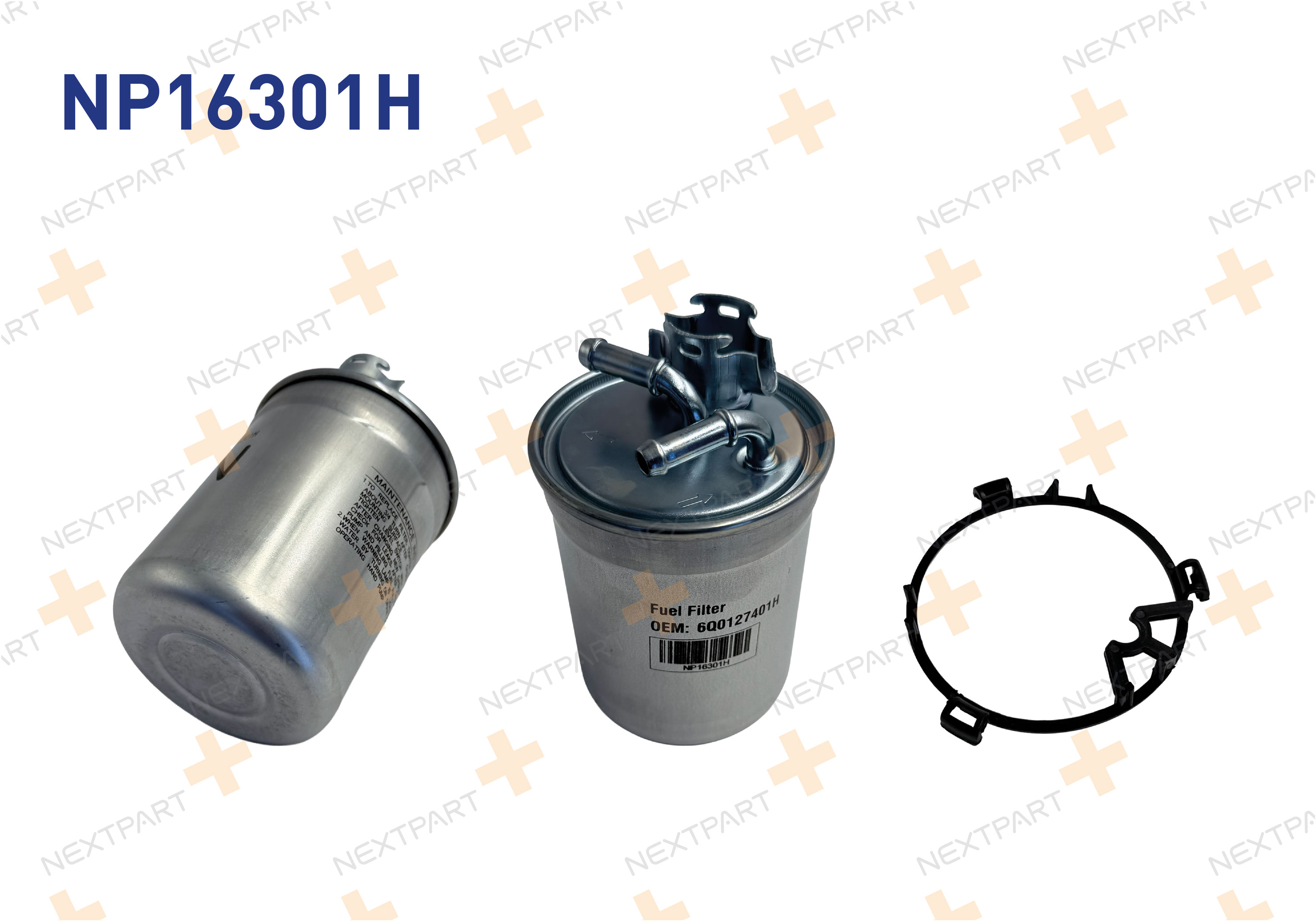 YAKIT FILTRESI POLO FABIA IBIZA 1.9 TDI POLO FABIA IBIZA - OEM: 6Q0127400H 6Q0127401H | Alt: ALG-2090 XD 9313 E
