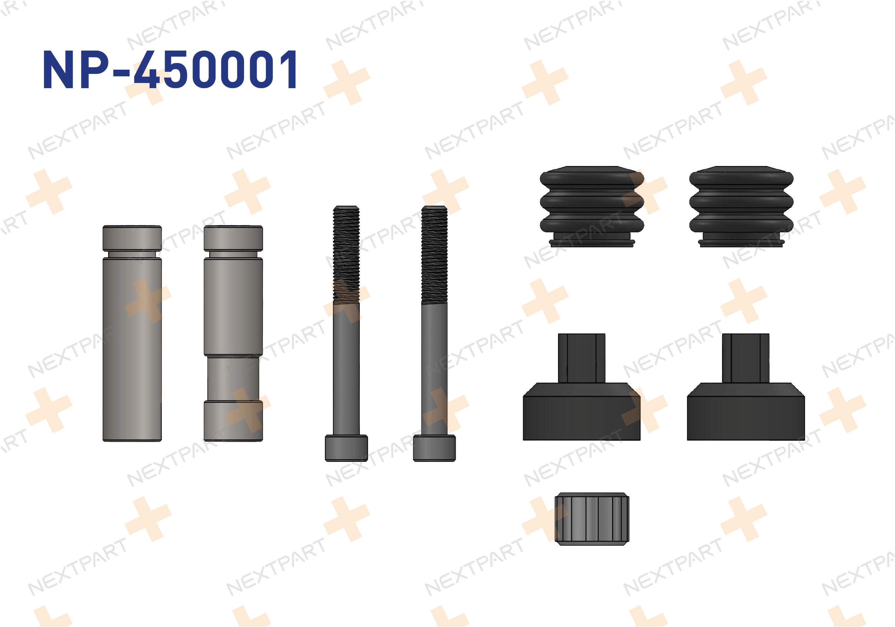 FREN KALIPER TAMIR TAKIMI ON CRAFTER SPRINTER - OEM: 8E0 953 513A 8E0 953 513A 4PK | Alt: 56240 at13486