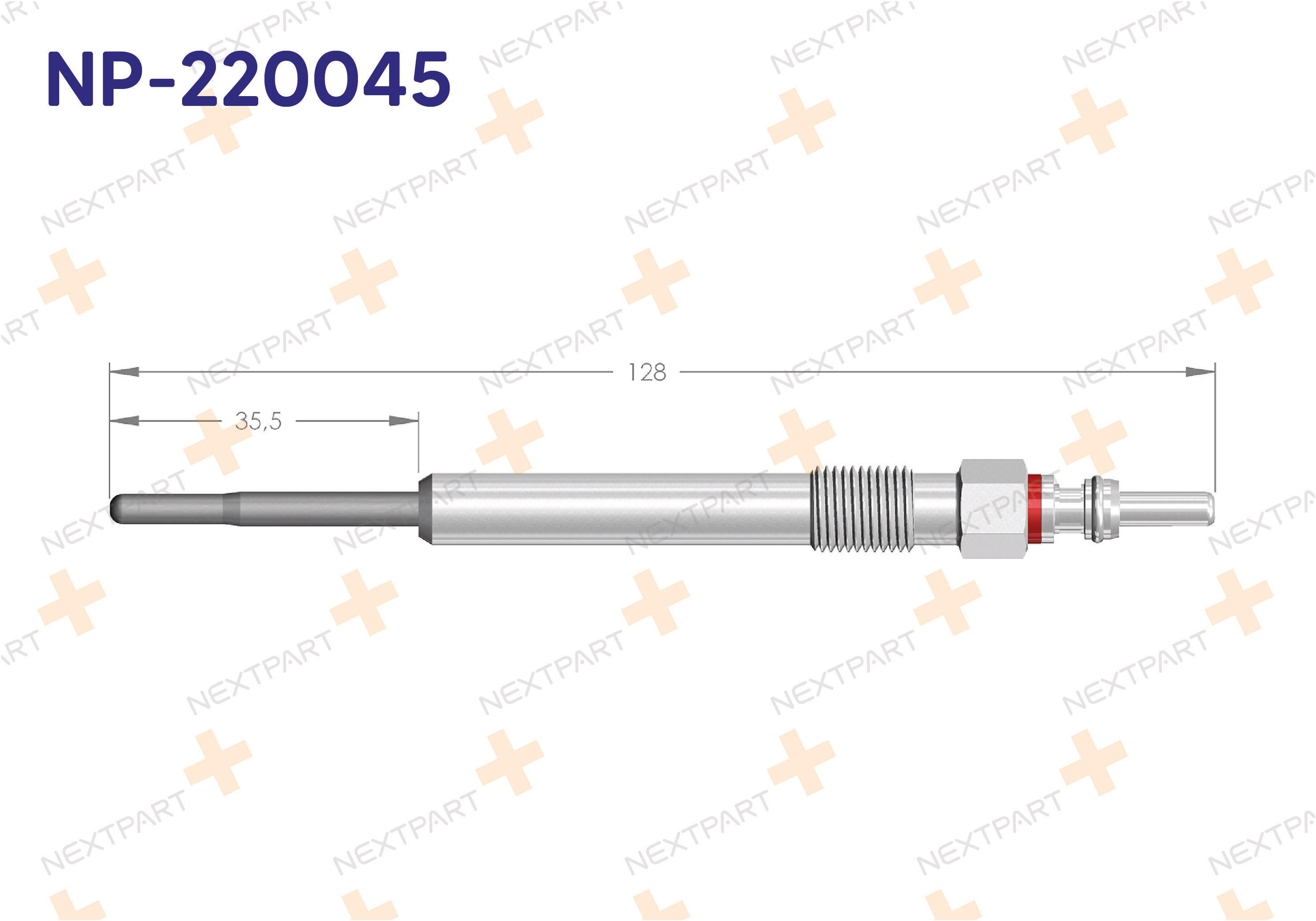 KIZDIRMA BUJISI CUSTOM V362 TRANSIT V363 2.0 ECOBLUE TRANSIT - OEM: GK2Q6M090AA | Alt: GK2Q6M090AA