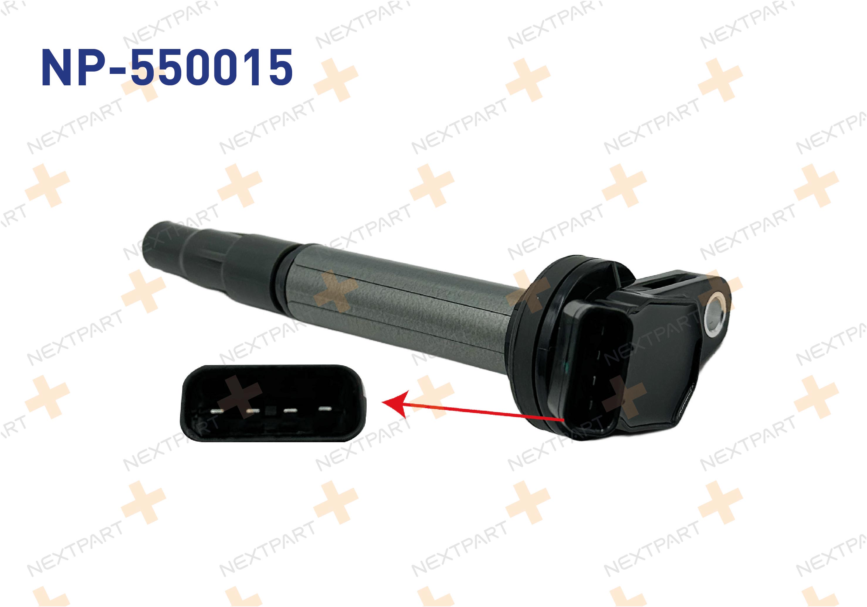 ATEŞLEME BOBINI TOYOTA COROLLA 1.6 2007-2018 AURIS 1.6 2007-2018 AVENSIS 1.6 2.0 VVT-I 2008-2018 COROLLA AVENSIS - OEM: 404419791076 9091902258 | Alt: 133941 133971