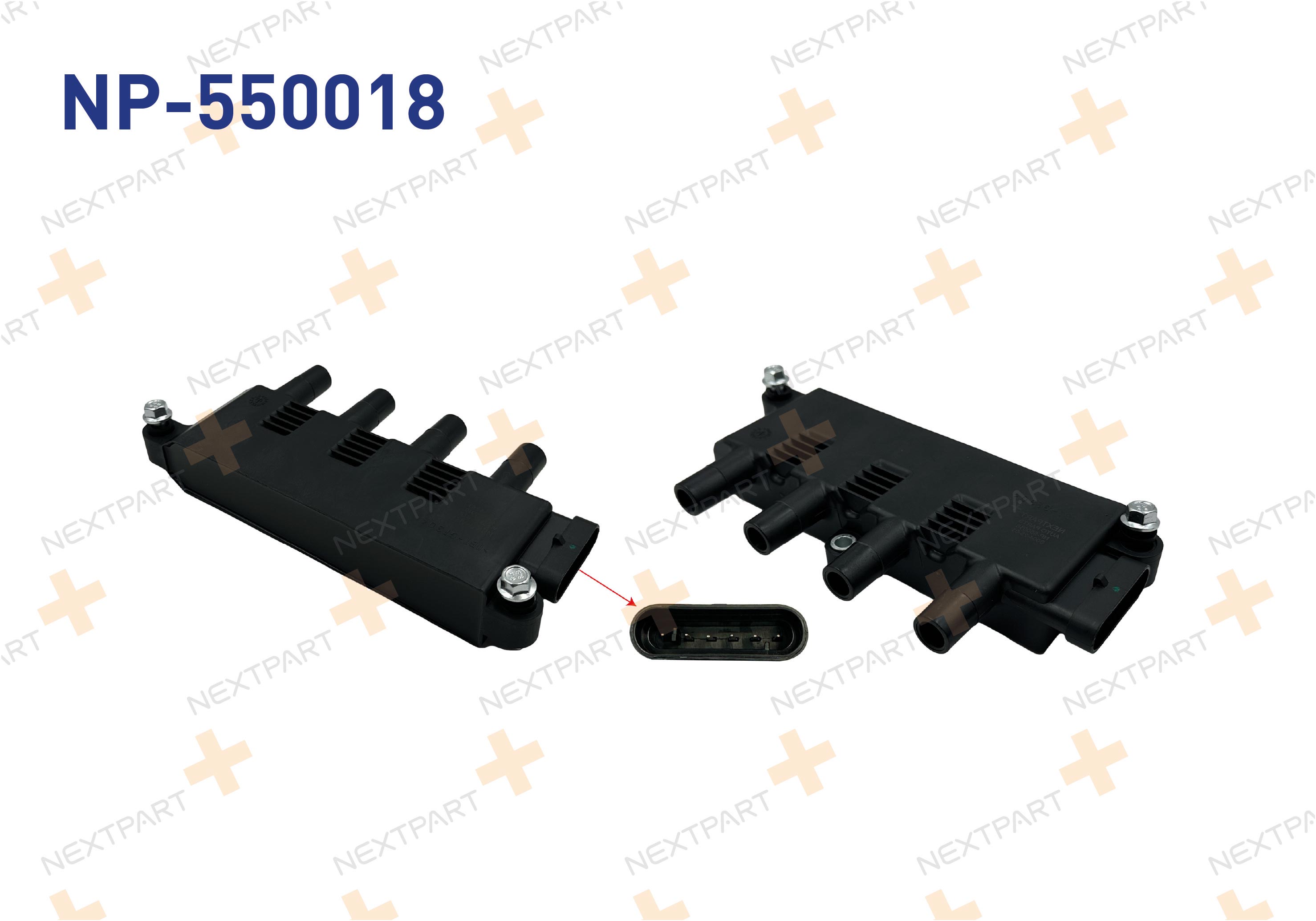 ATEŞLEME BOBINI FIAT LINEA 1.4 2007- GRANDE PUNTO 1.4 2005-2012 DOBLO 1.4 2001-2010 FIAT - OEM: 55195775 55200112 | Alt: ZS079 ZS079A