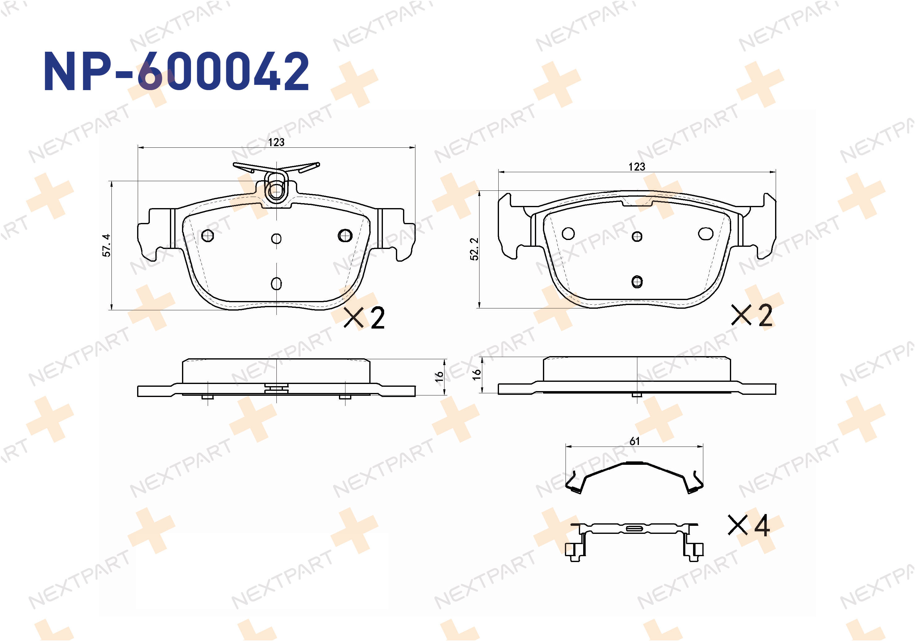 FREN BALATASI ARKA CADDY 5 (2021>) GOLF 8 (2019>) LEON (2019>) A3 (2020>) OCTAVIA (2020>) 272MM DISK ICIN GOLF CADDY OCTAVIA A3 LEON - OEM: 5WA698451G | Alt: 5WA698451G