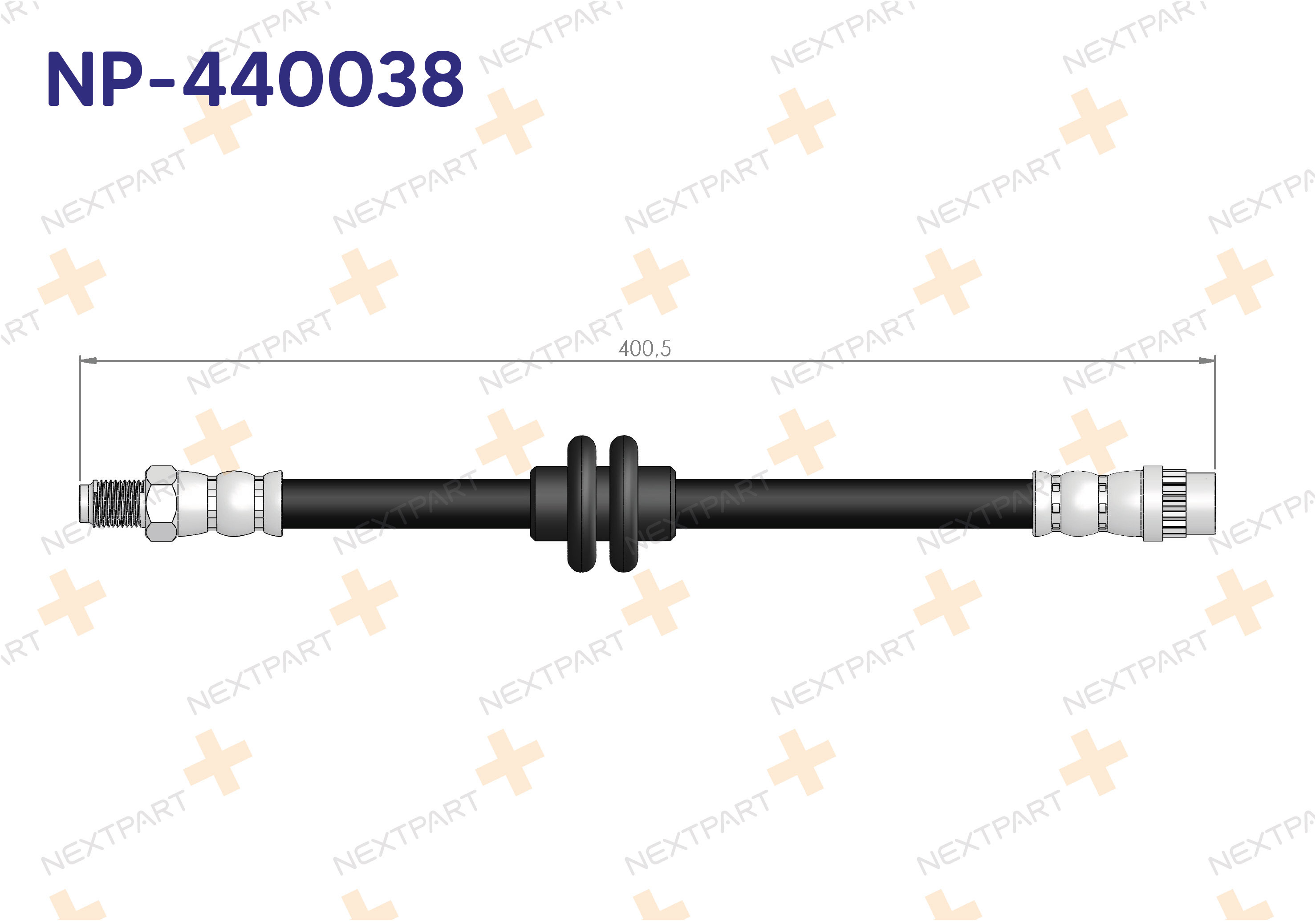 FREN HORTUMU ON MASTER III 2010- MASTER - OEM: 8200735345 93167716 | Alt: 93167716 4420115