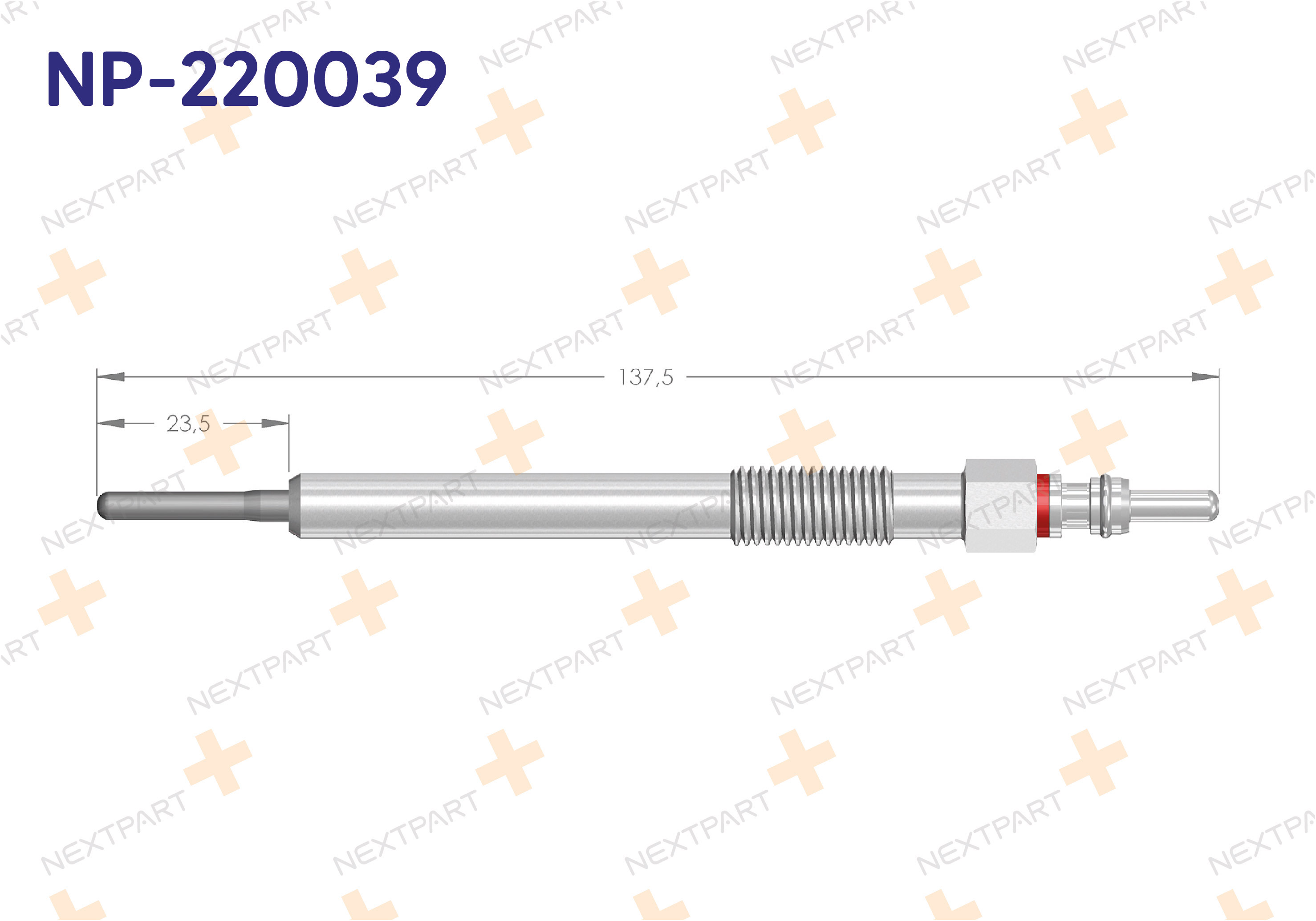 KIZDIRMA BUJISI ASTRA J CORSA D 1.7 CDTI ASTRA CORSA - OEM: 401442714175 55567737 | Alt: 0 250 403 020 26094